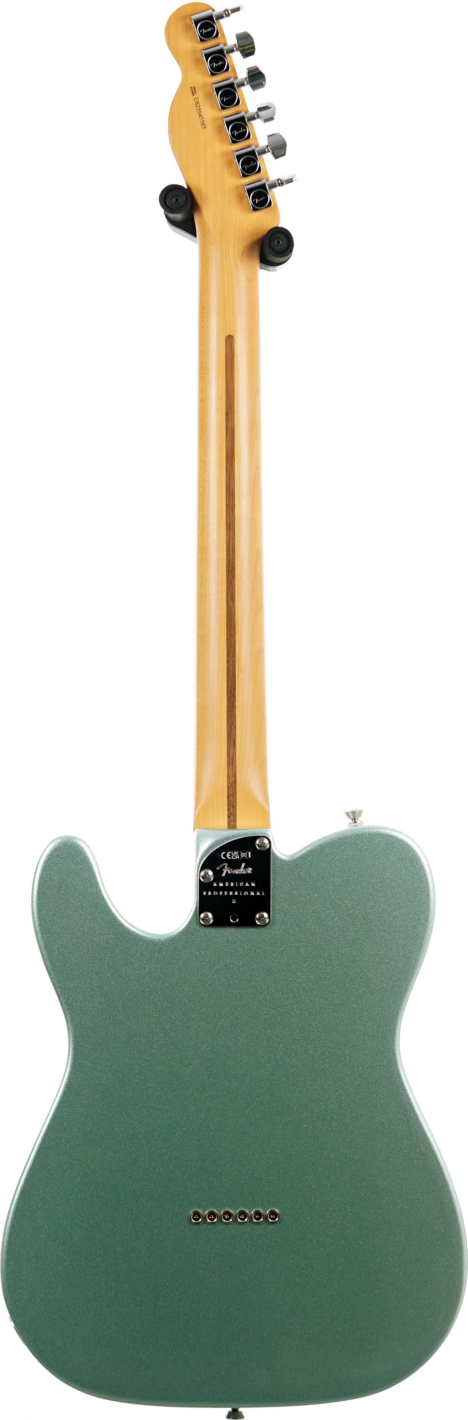 Fender American Professional II Telecaster Mystic Surf Green Rosewood Fingerboard #US25045565