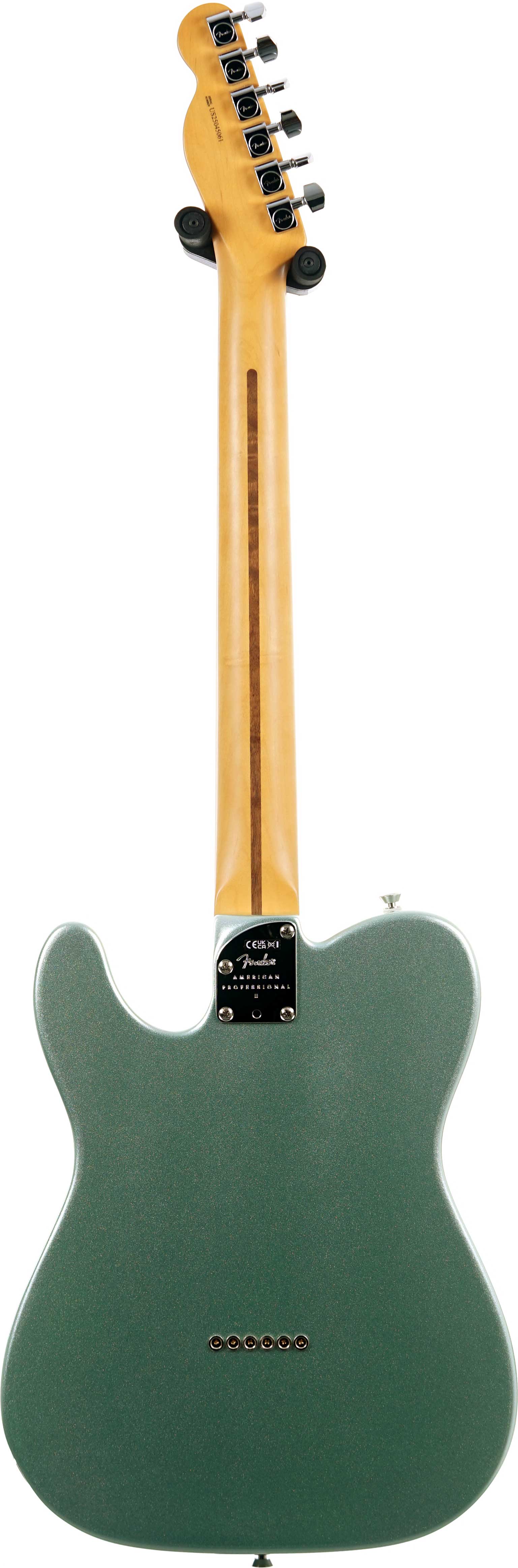 Fender American Professional II Telecaster Mystic Surf Green Rosewood Fingerboard #US25045061