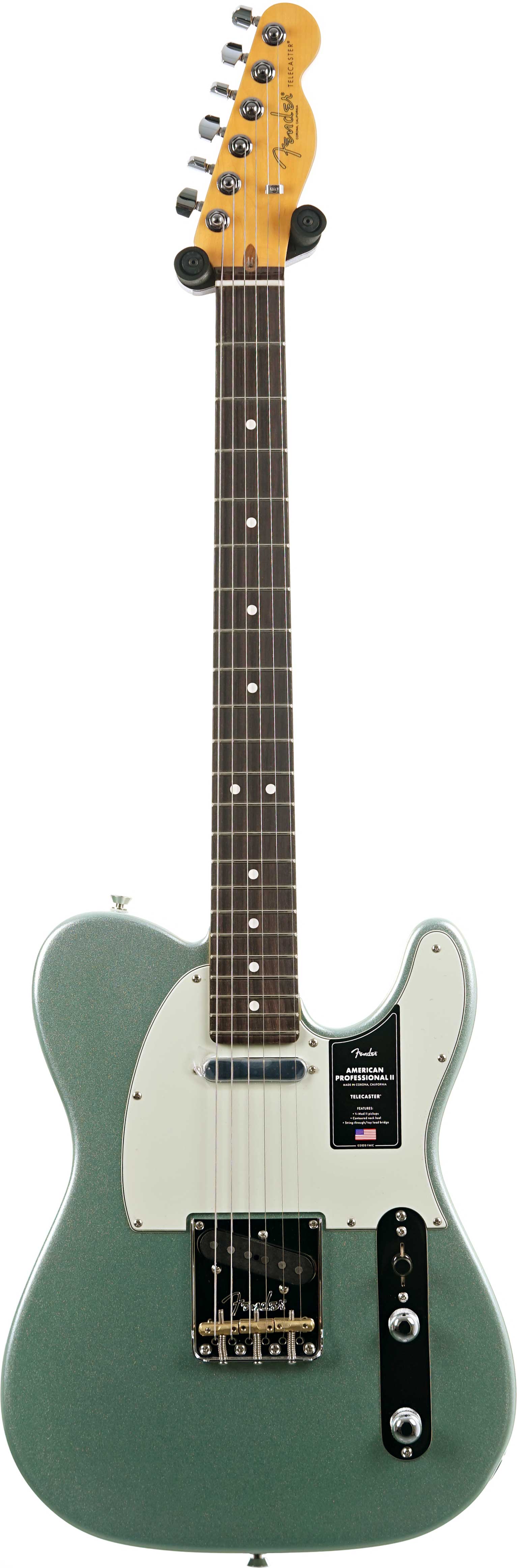 Fender American Professional II Telecaster Mystic Surf Green Rosewood Fingerboard #US25045061