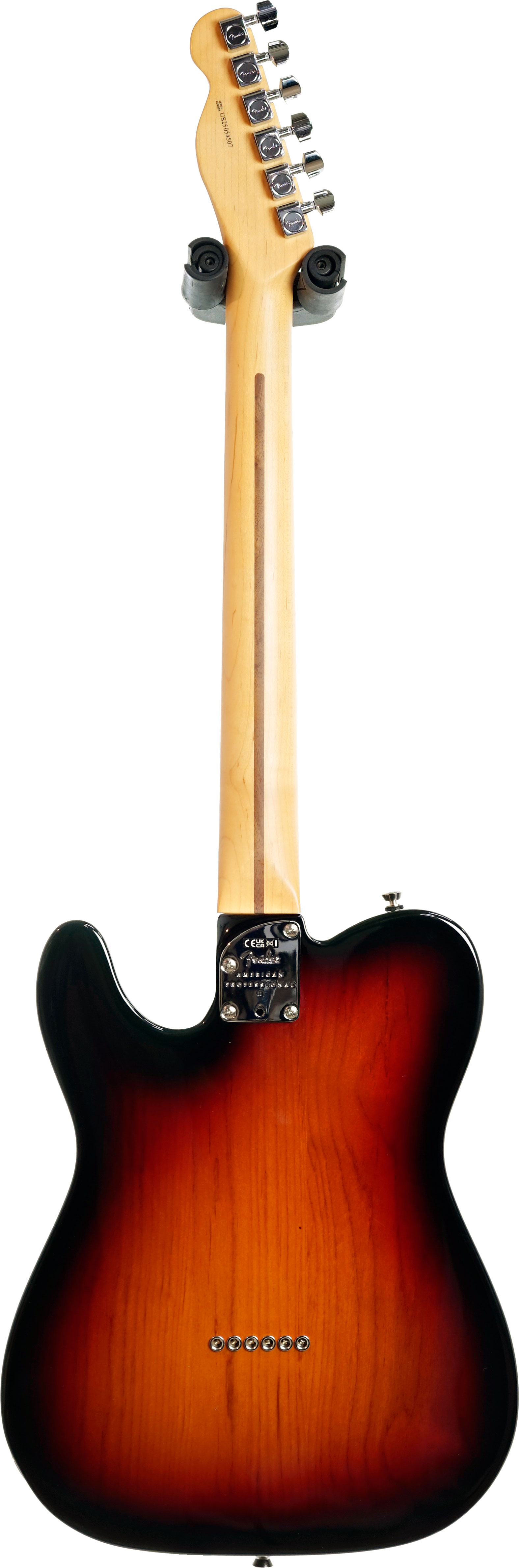 Fender American Professional II Telecaster 3 Tone Sunburst Maple Fingerboard #US25054507