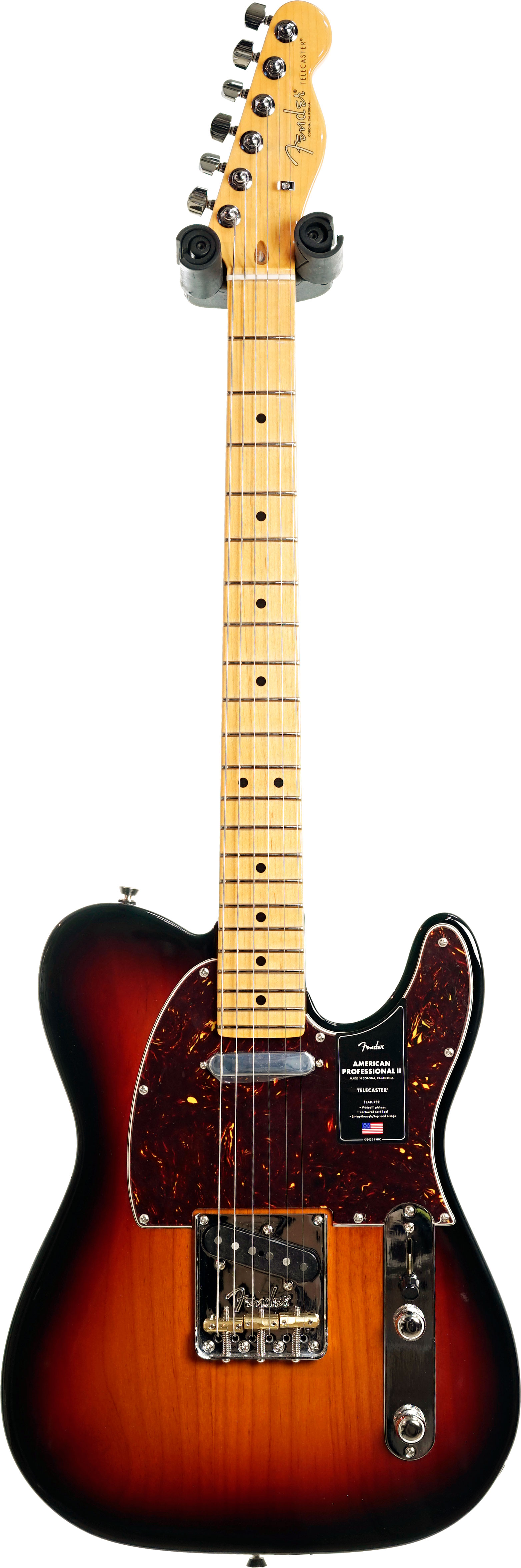 Fender American Professional II Telecaster 3 Tone Sunburst Maple Fingerboard #US25054507