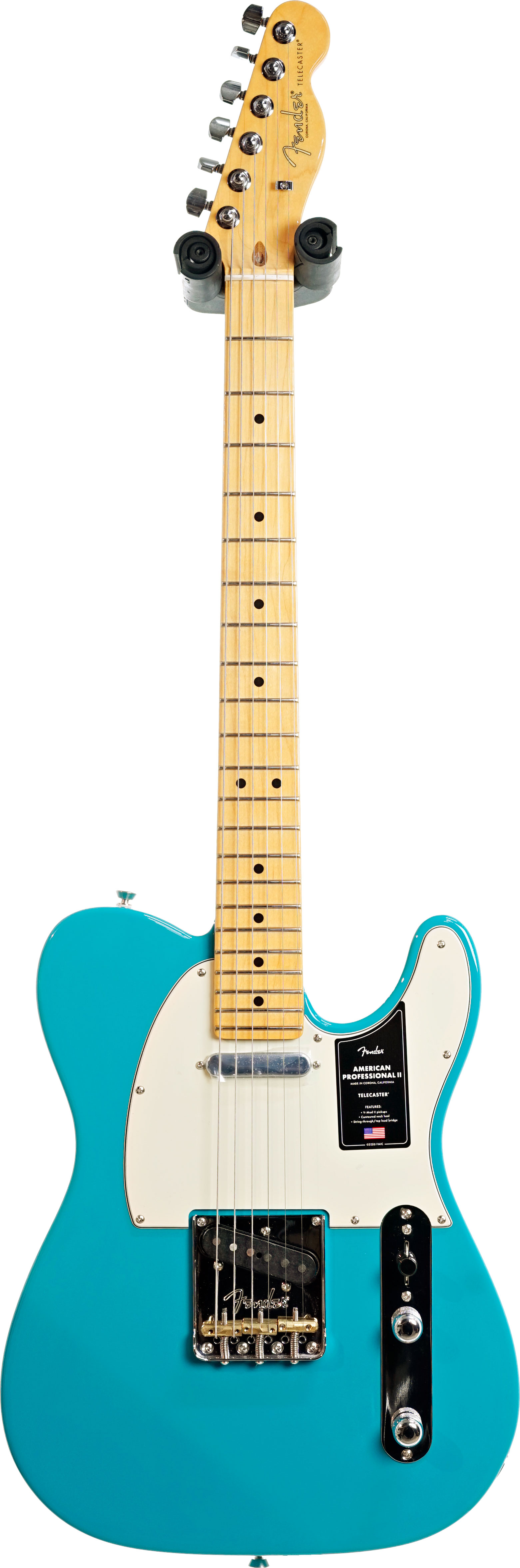 Fender American Professional II Telecaster Miami Blue Maple Fingerboard #US25059840
