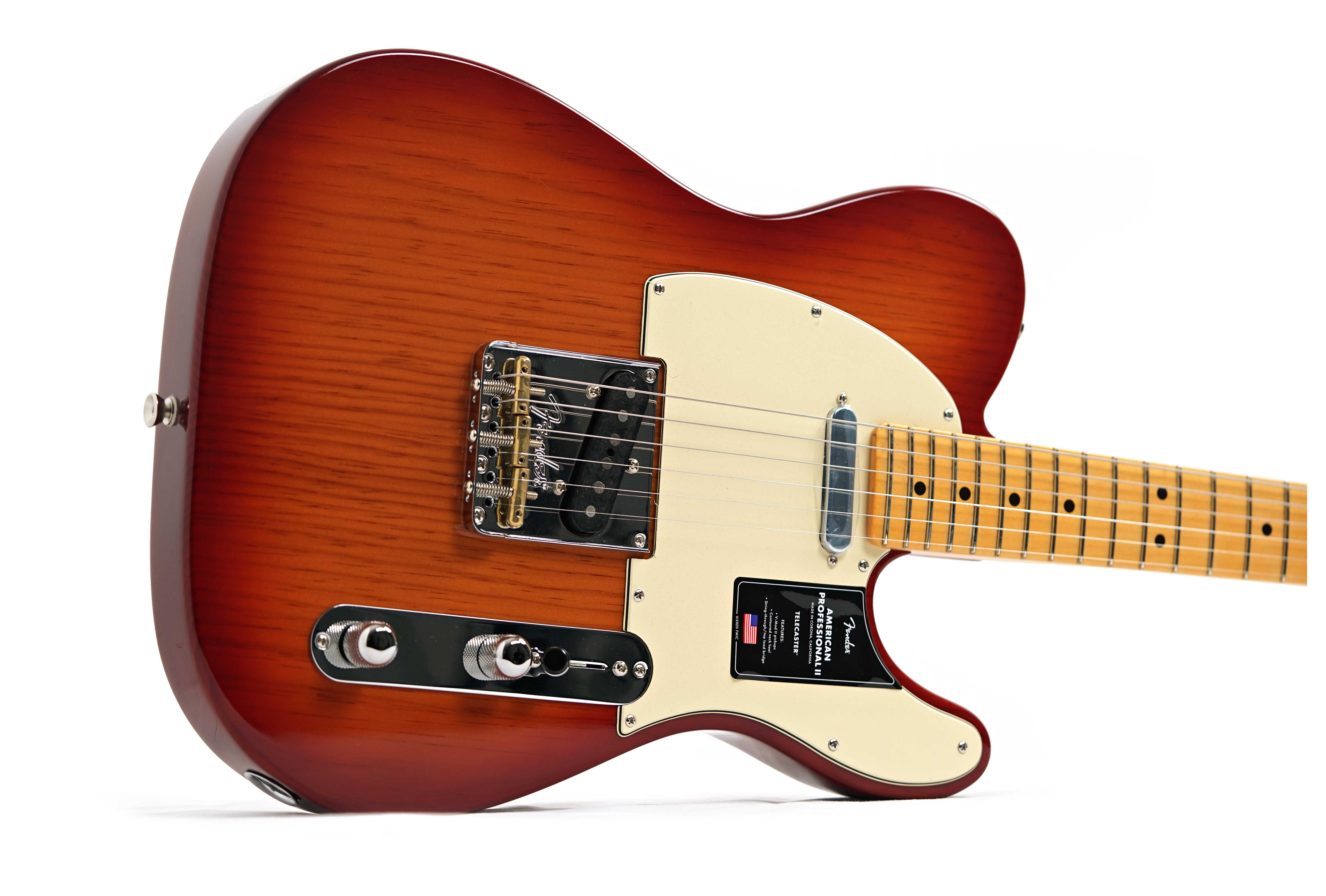 Fender American Professional II Telecaster Sienna Sunburst Maple Fingerboard #US25072088