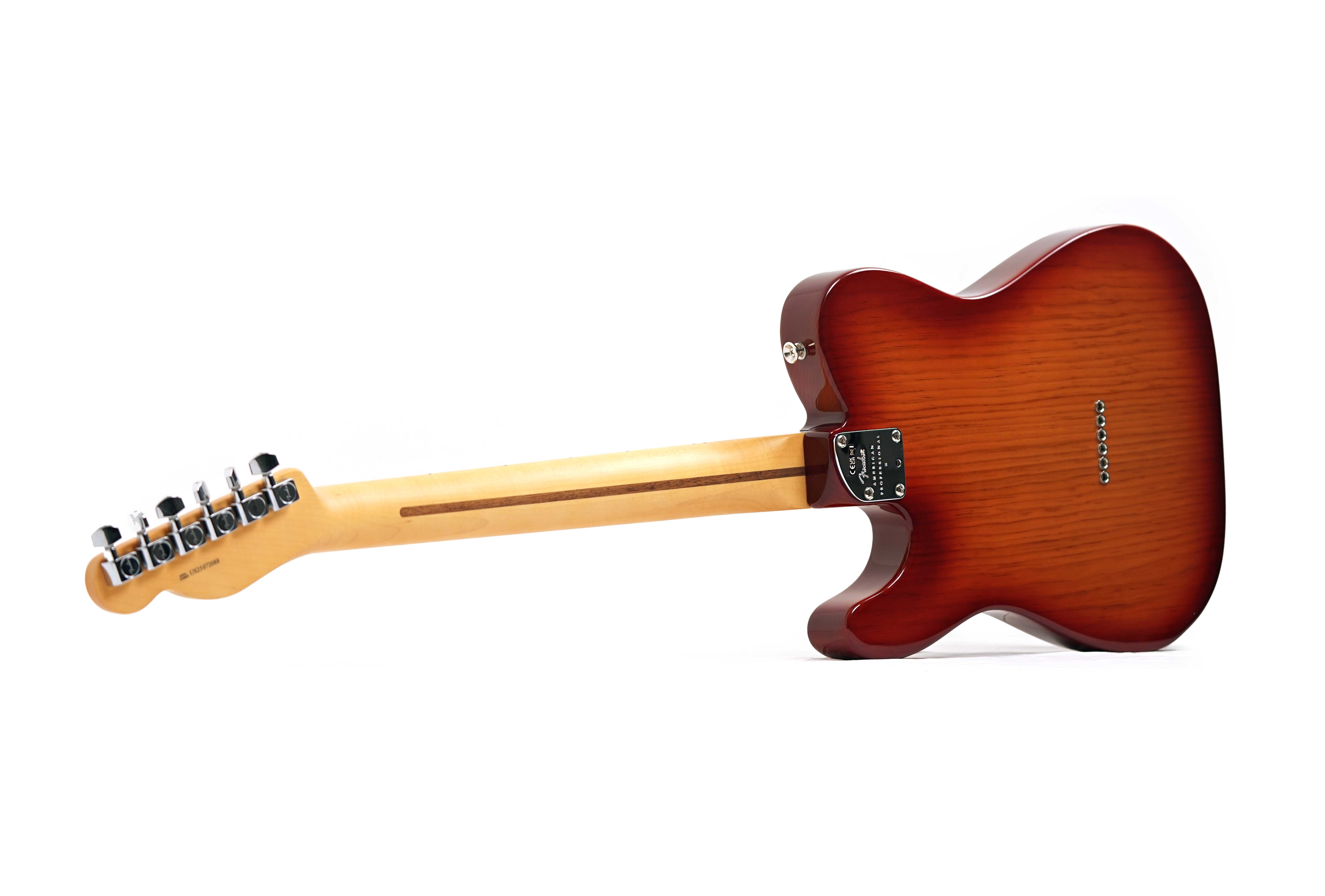 Fender American Professional II Telecaster Sienna Sunburst Maple Fingerboard #US25072088