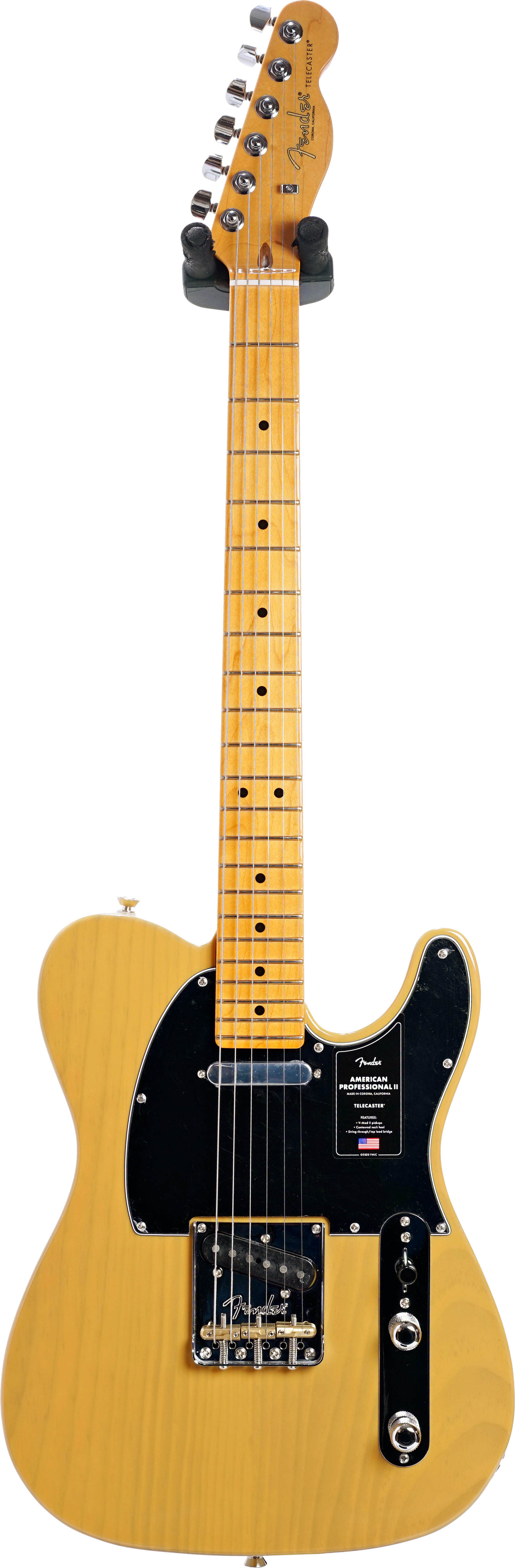 Fender American Professional II Telecaster Butterscotch Blonde Maple Fingerboard #US25100694