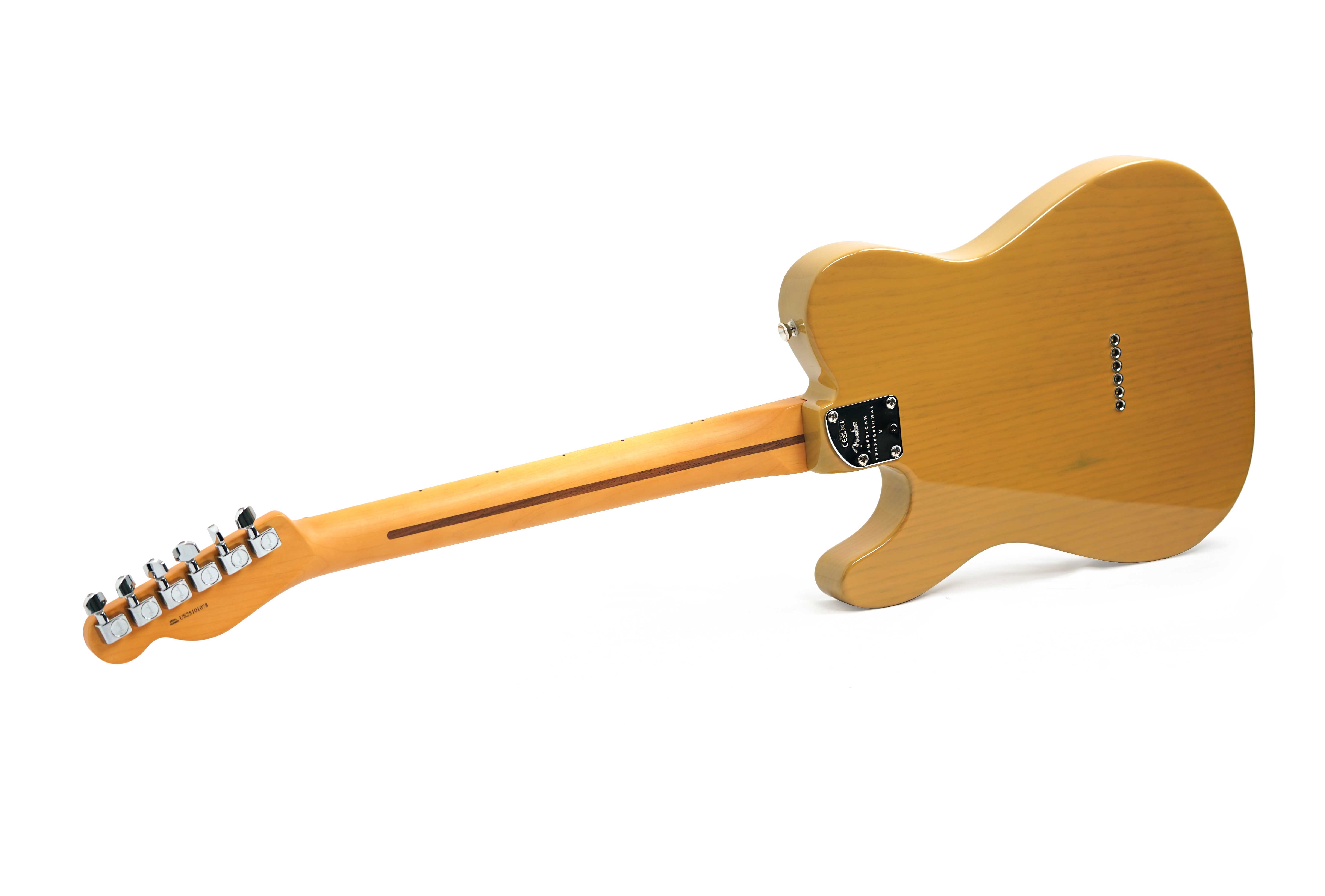 Fender American Professional II Telecaster Butterscotch Blonde Maple Fingerboard #US25101078