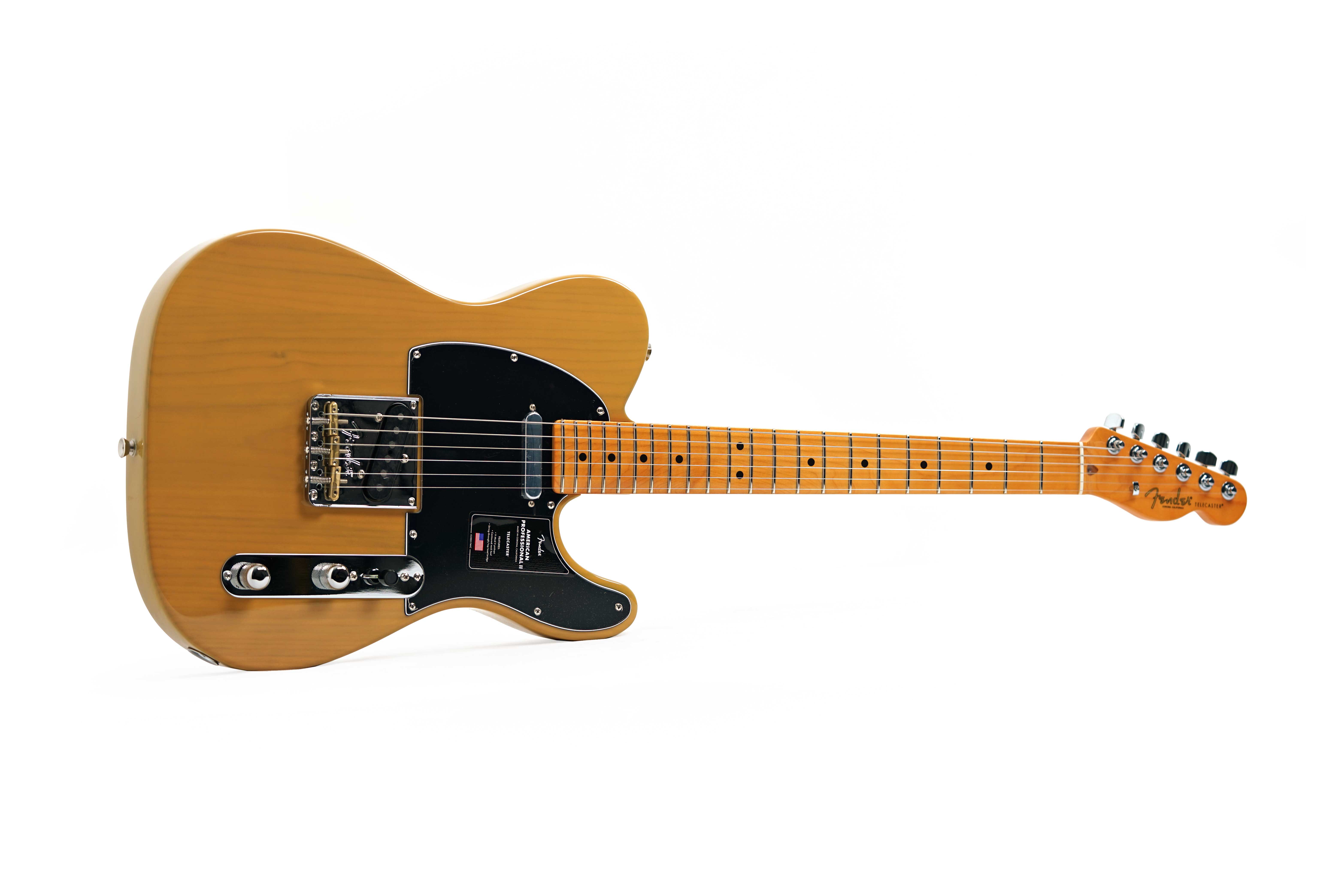 Fender American Professional II Telecaster Butterscotch Blonde Maple Fingerboard #US25101073