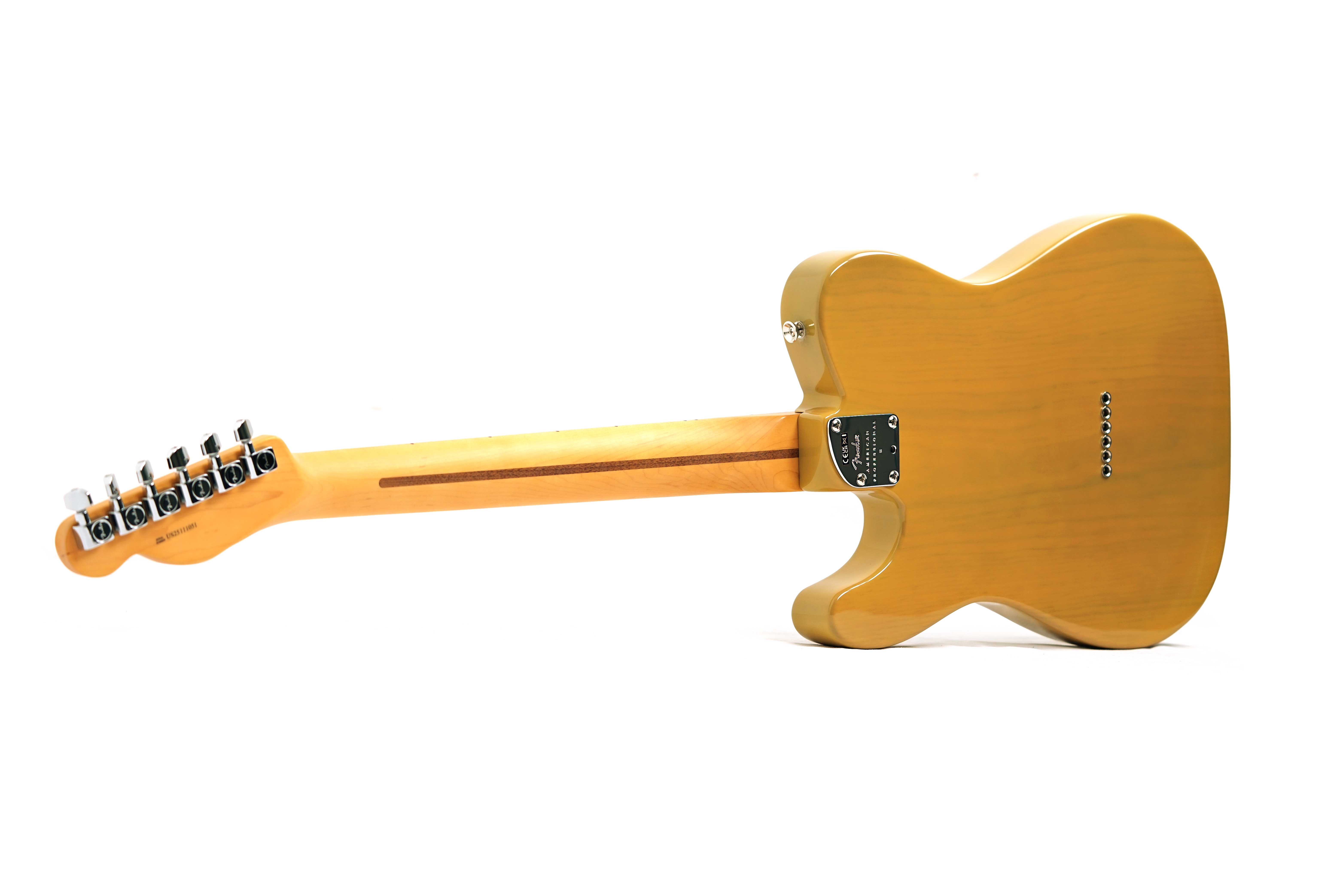 Fender American Professional II Telecaster Butterscotch Blonde Maple Fingerboard #US25111051
