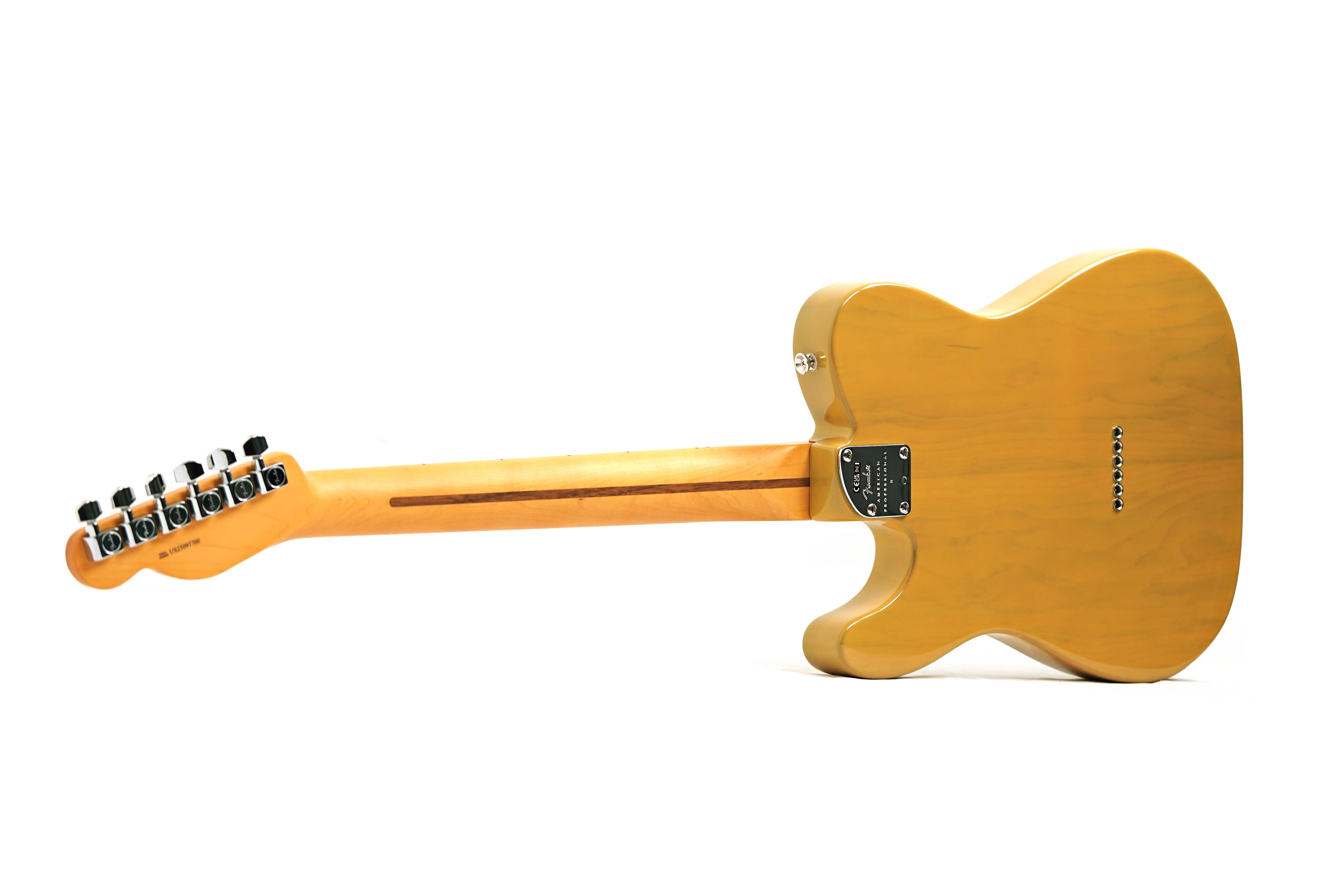 Fender American Professional II Telecaster Butterscotch Blonde Maple Fingerboard #US25097700