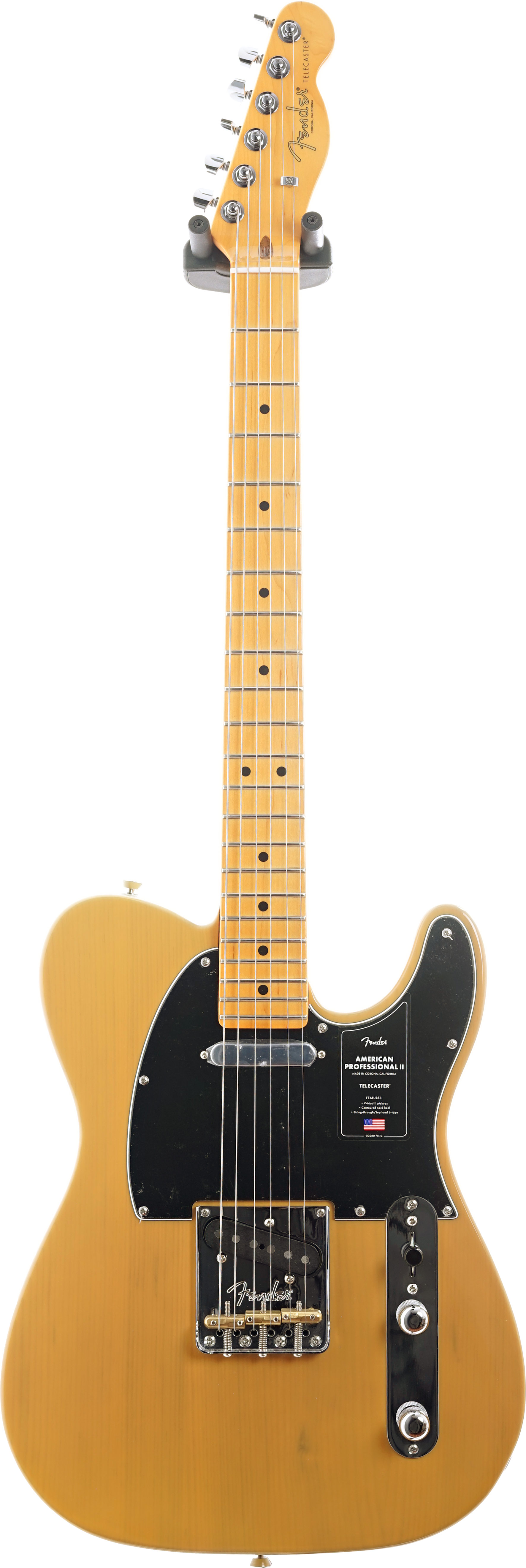 Fender American Professional II Telecaster Butterscotch Blonde Maple Fingerboard #US25075818