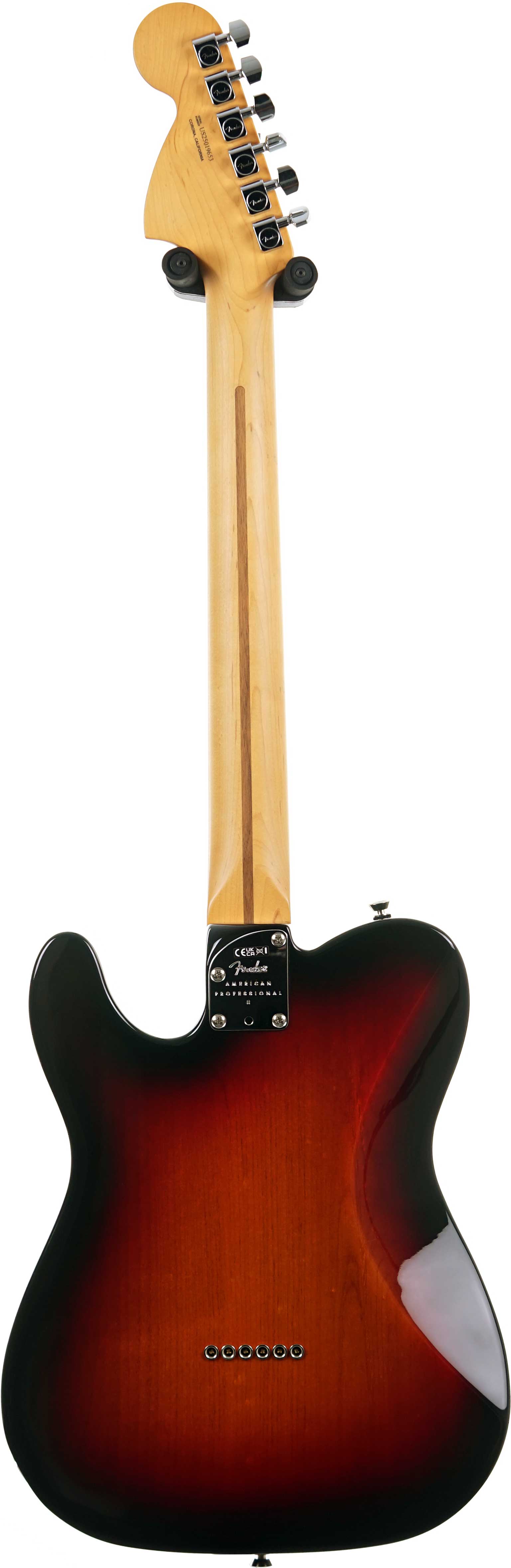 Fender American Professional II Telecaster Deluxe 3 Tone Sunburst Rosewood Fingerboard (Ex-Demo) #US25019653