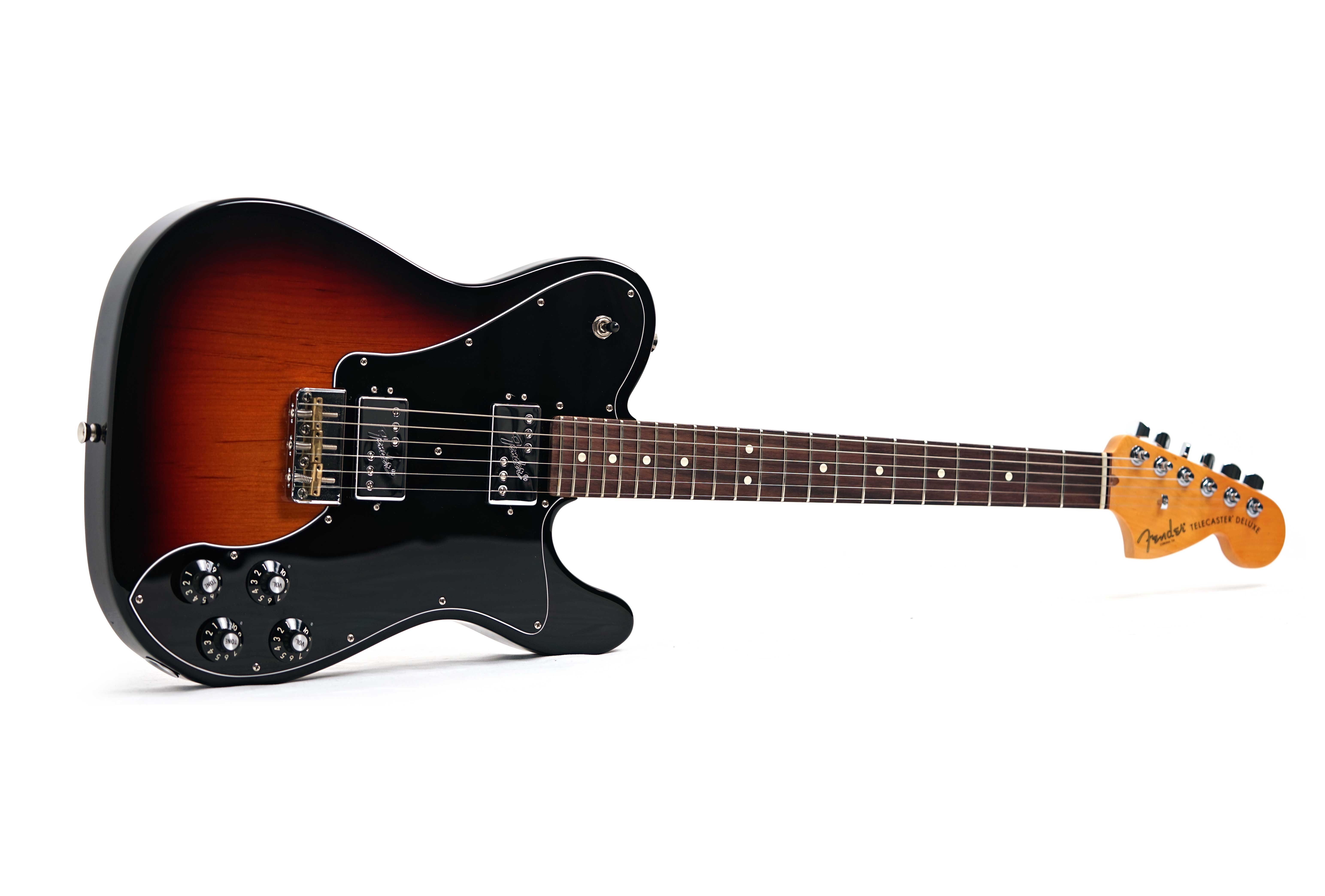 Fender American Professional II Telecaster Deluxe 3 Tone Sunburst Rosewood Fingerboard (Ex-Demo) #US25019653