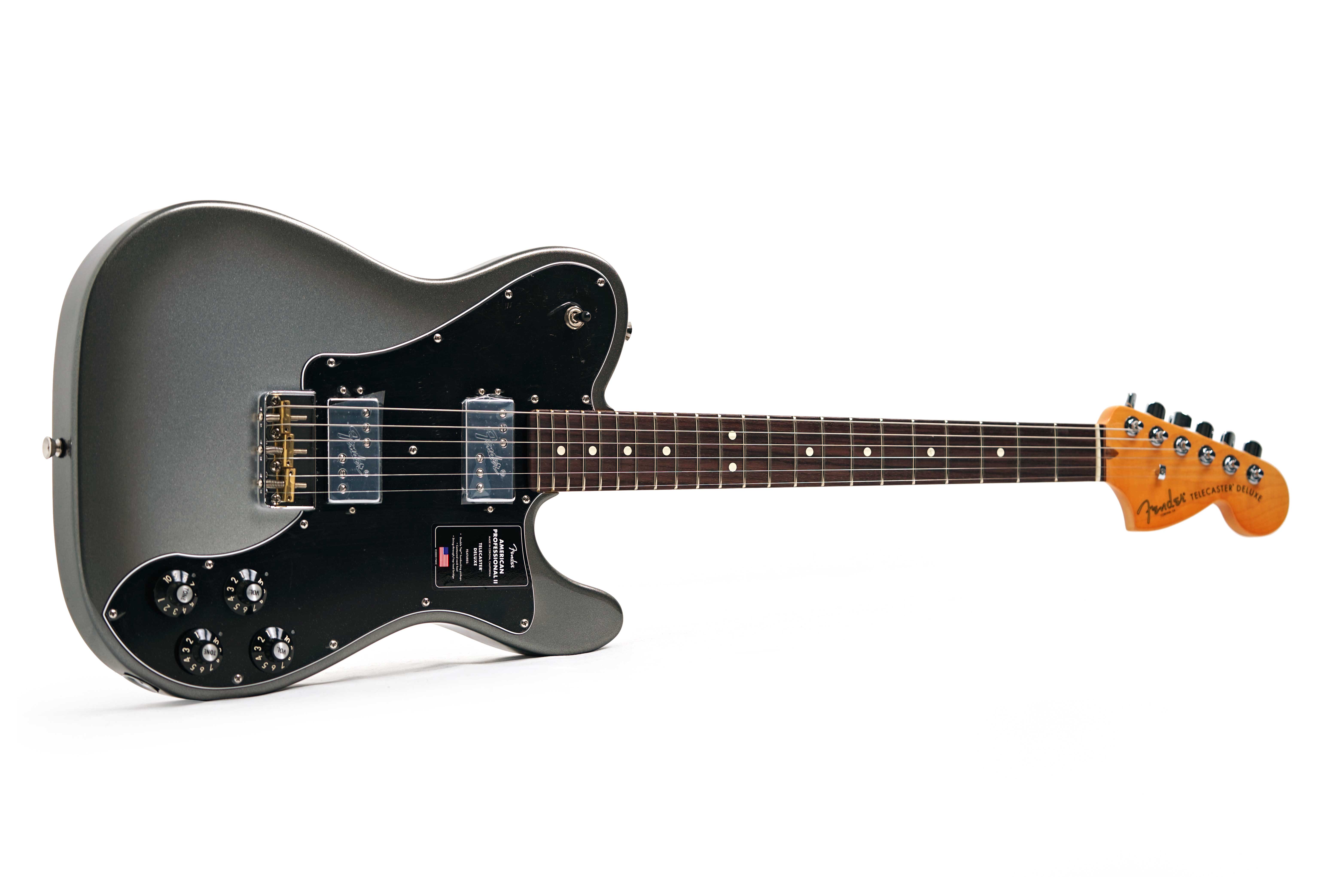 Fender American Professional II Telecaster Deluxe Mercury Rosewood Fingerboard #US25027768