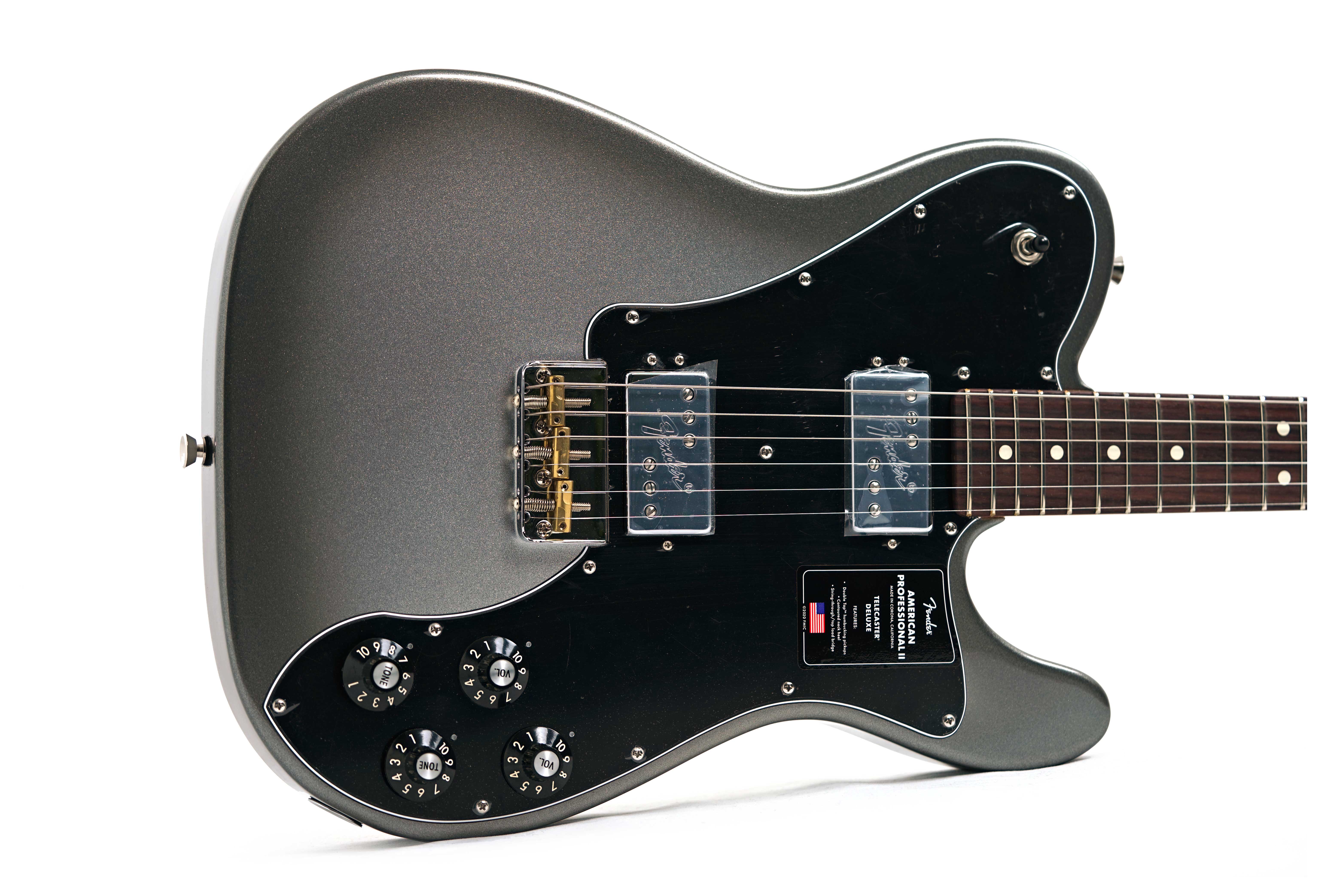 Fender American Professional II Telecaster Deluxe Mercury Rosewood Fingerboard #US25027768