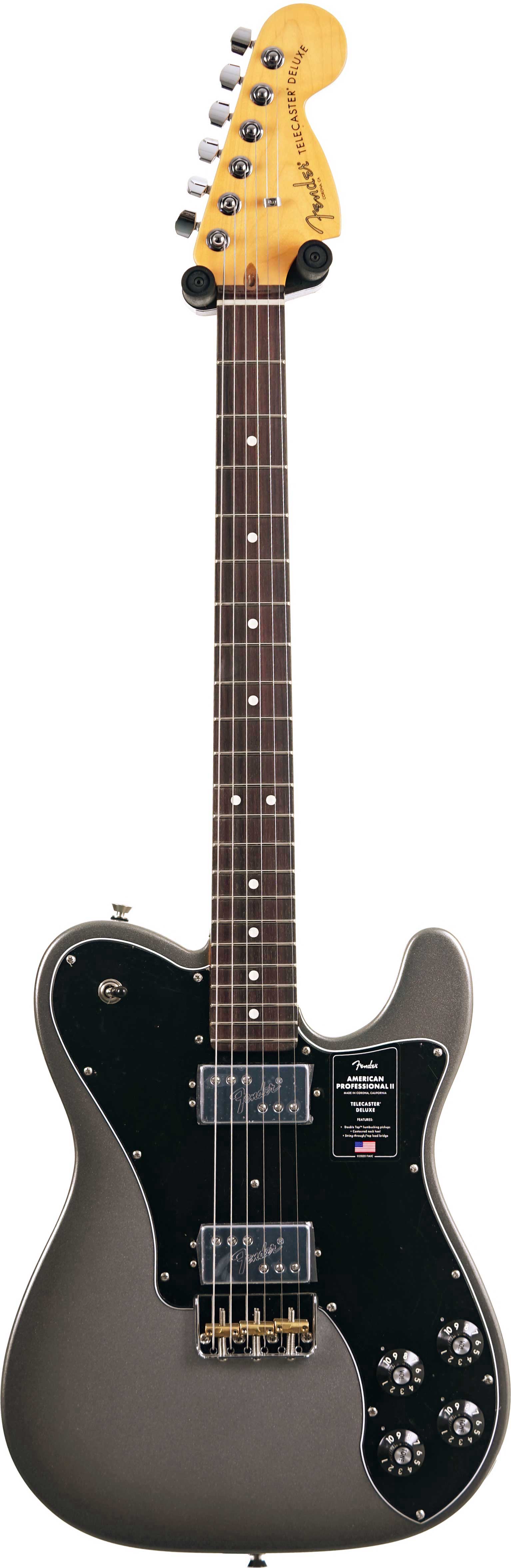 Fender American Professional II Telecaster Deluxe Mercury Rosewood Fingerboard #US25035302