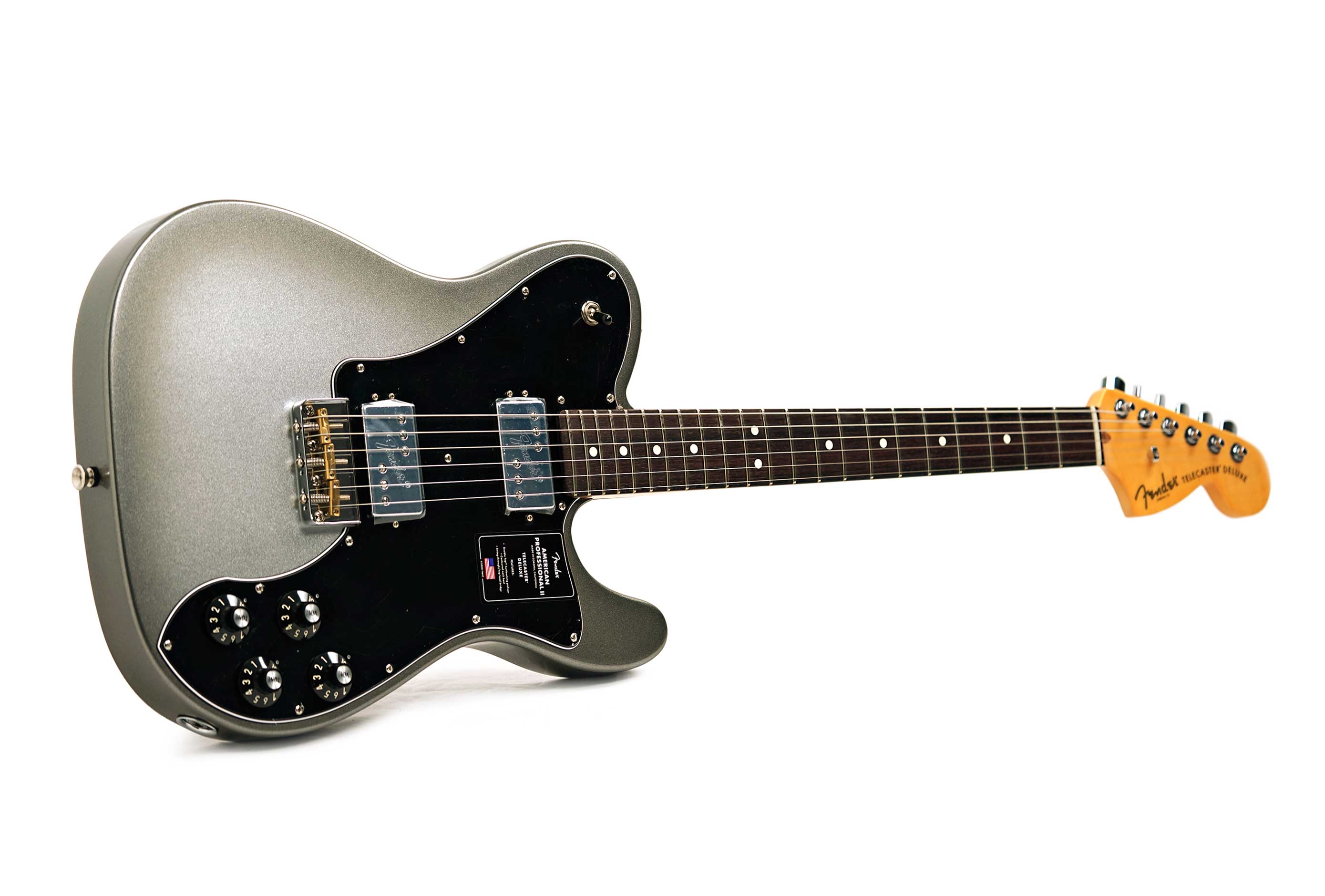 Fender American Professional II Telecaster Deluxe Mercury Rosewood Fingerboard #US25035302