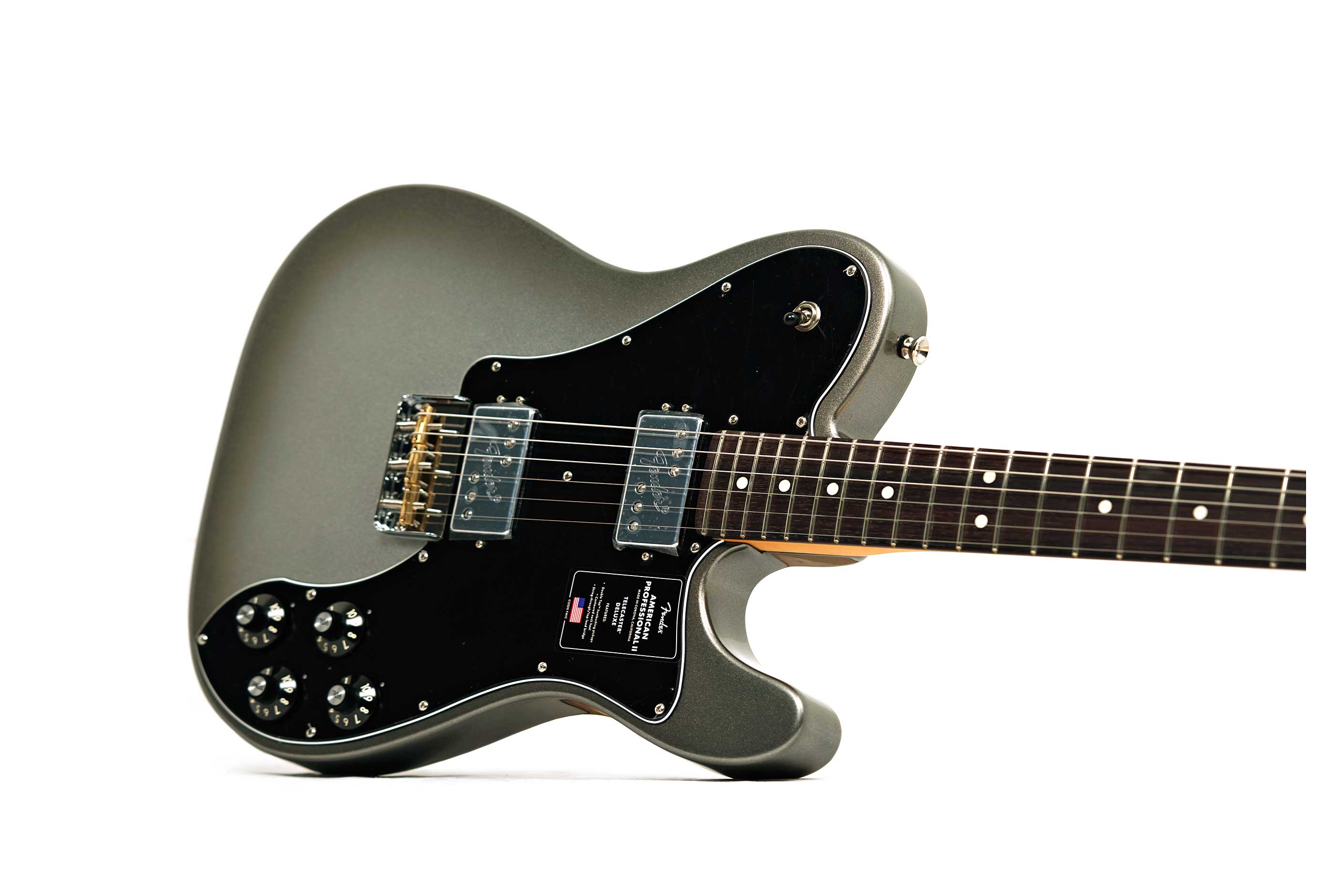 Fender American Professional II Telecaster Deluxe Mercury Rosewood Fingerboard #US25035302