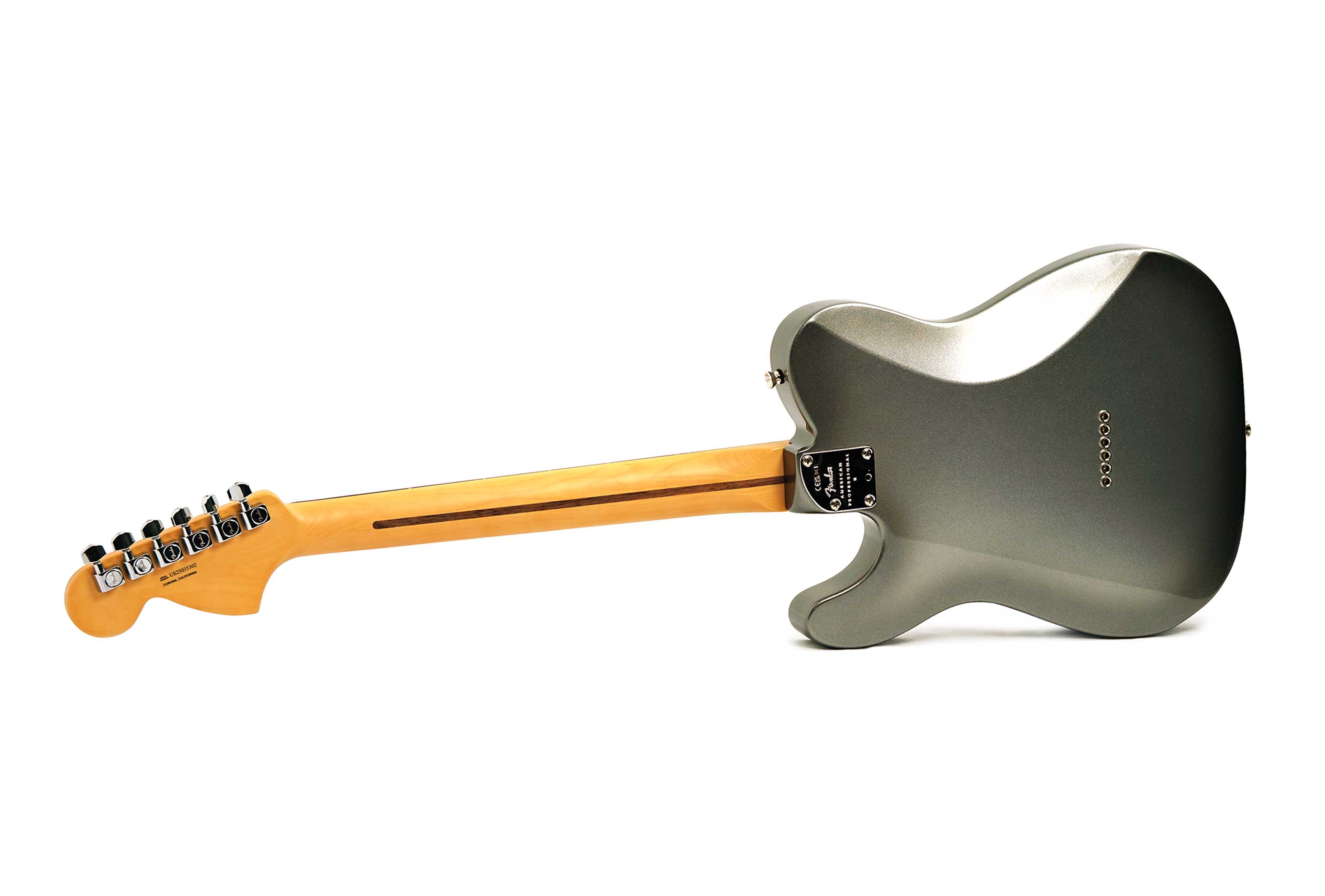 Fender American Professional II Telecaster Deluxe Mercury Rosewood Fingerboard #US25035302