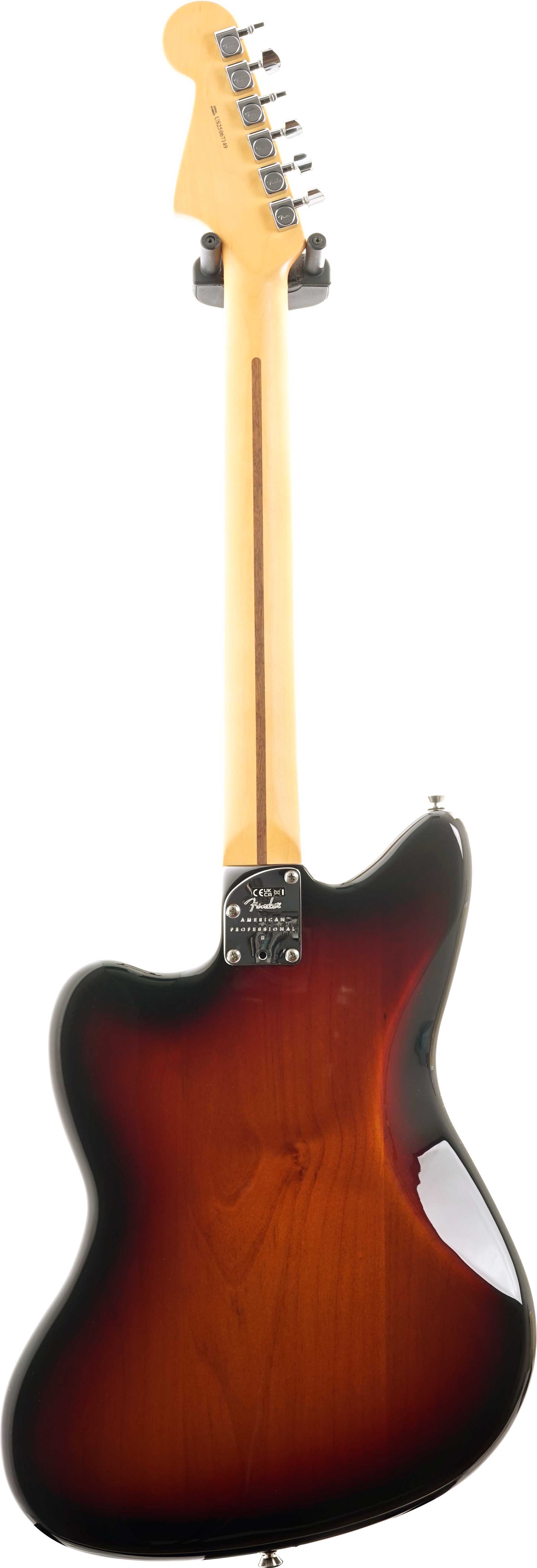 Fender American Professional II Jazzmaster 3 Tone Sunburst Rosewood Fingerboard #US25067149