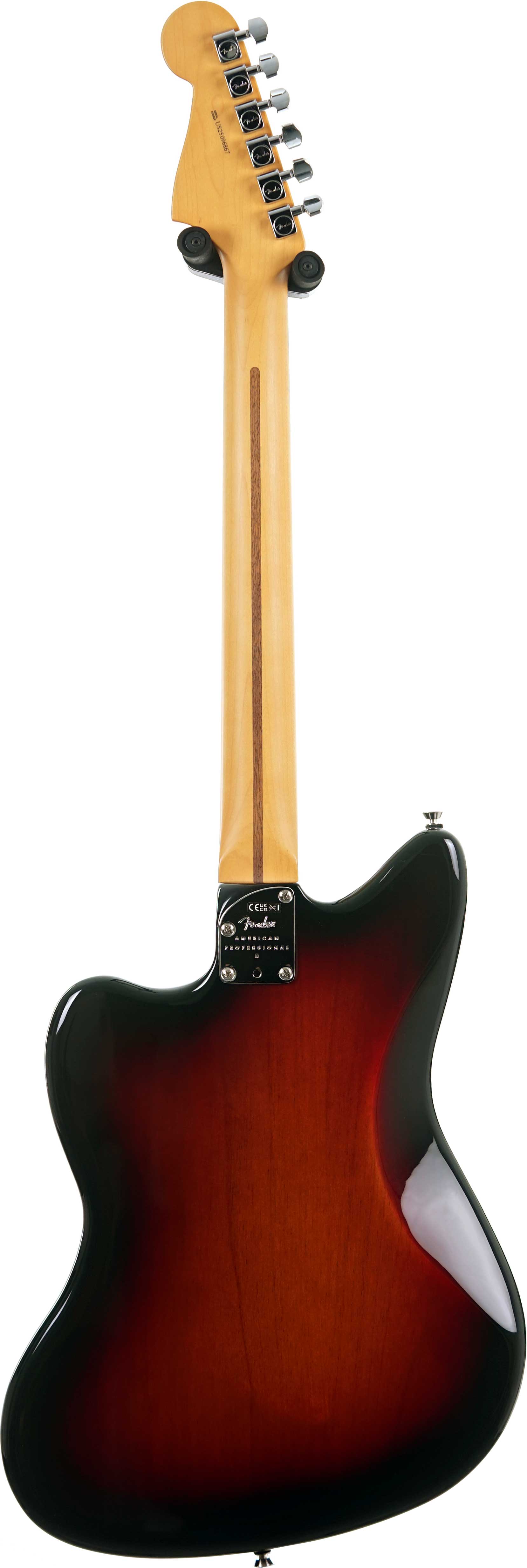 Fender American Professional II Jazzmaster 3 Tone Sunburst Rosewood Fingerboard #US25096867