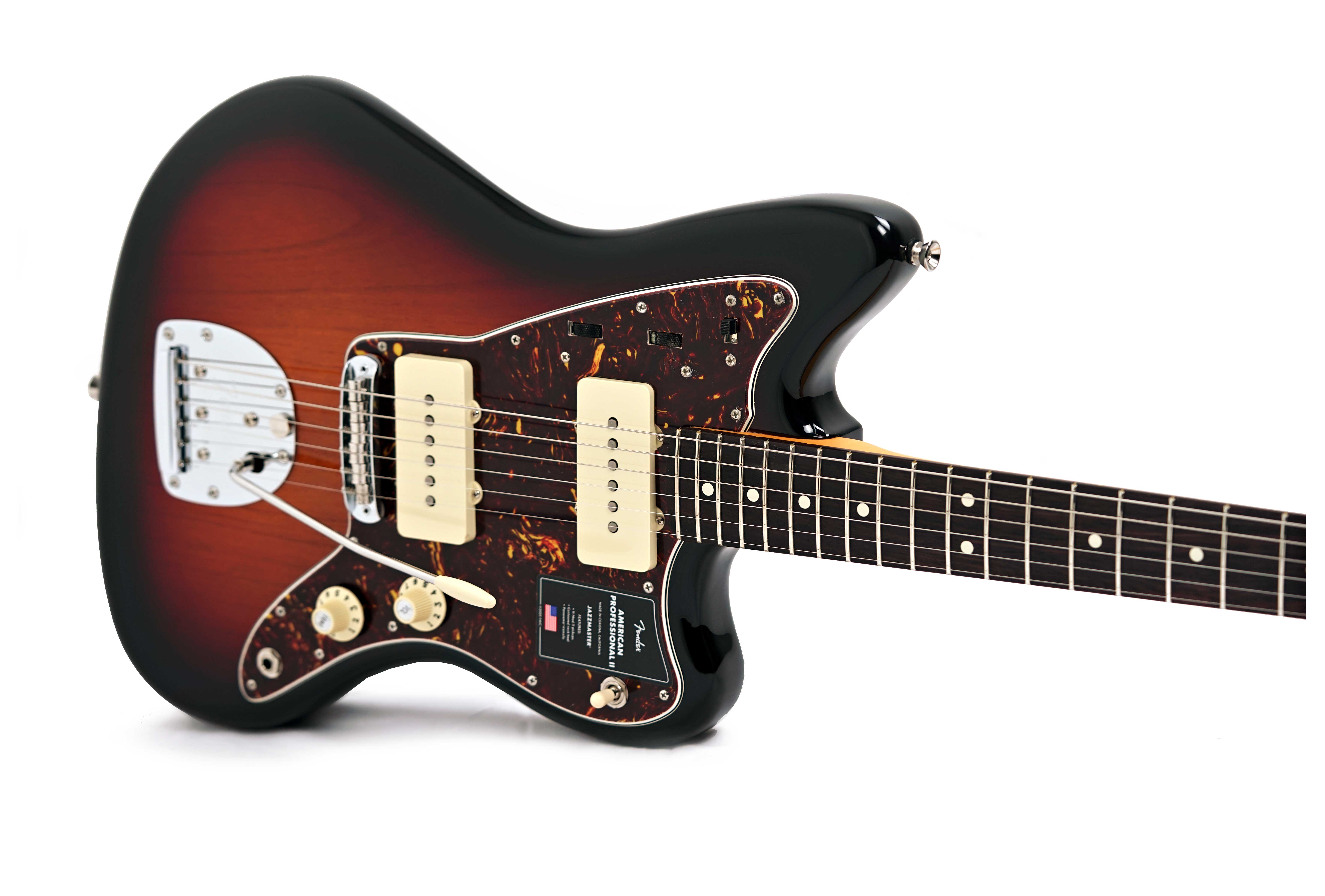 Fender American Professional II Jazzmaster 3 Tone Sunburst Rosewood Fingerboard #US25096867