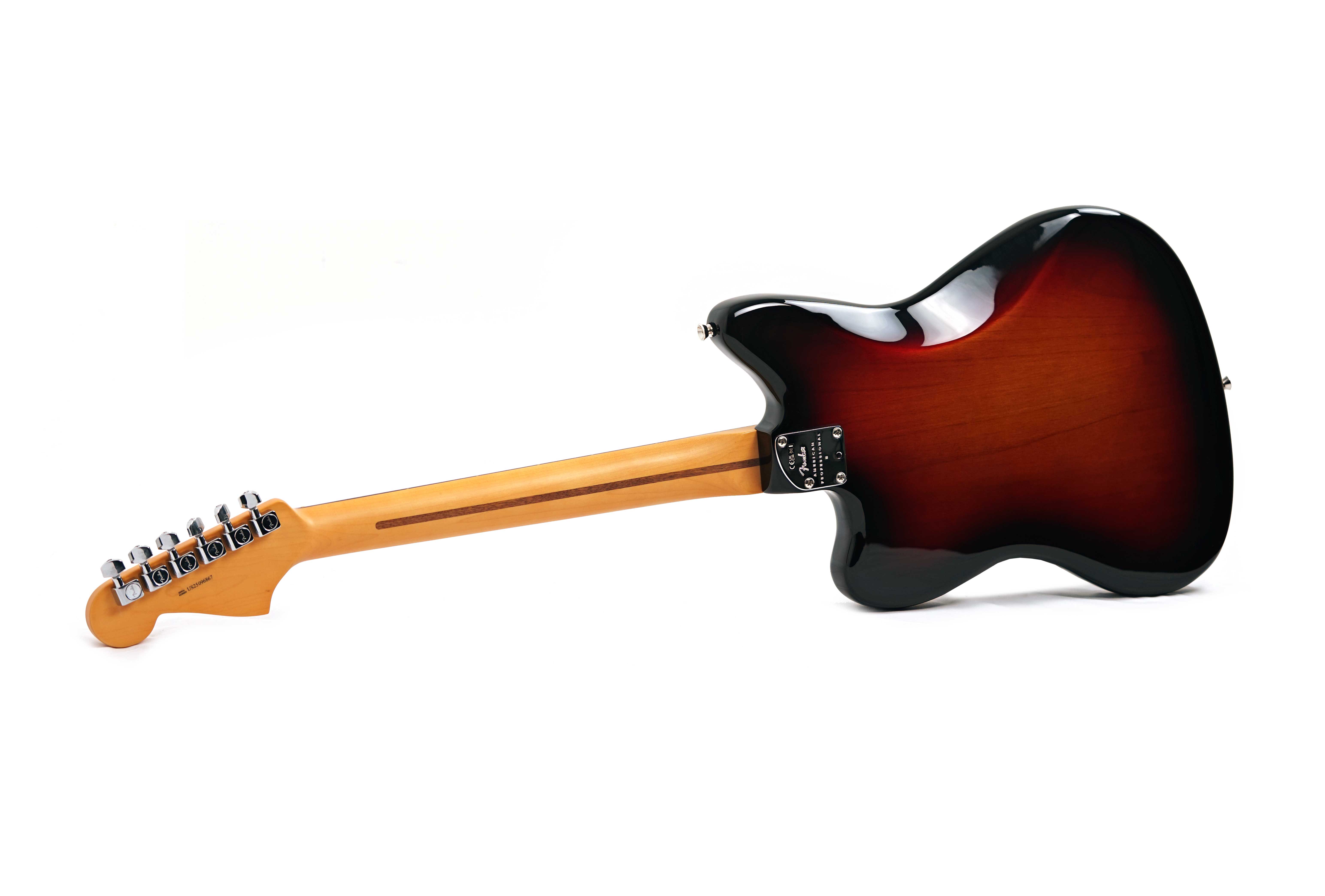 Fender American Professional II Jazzmaster 3 Tone Sunburst Rosewood Fingerboard #US25096867