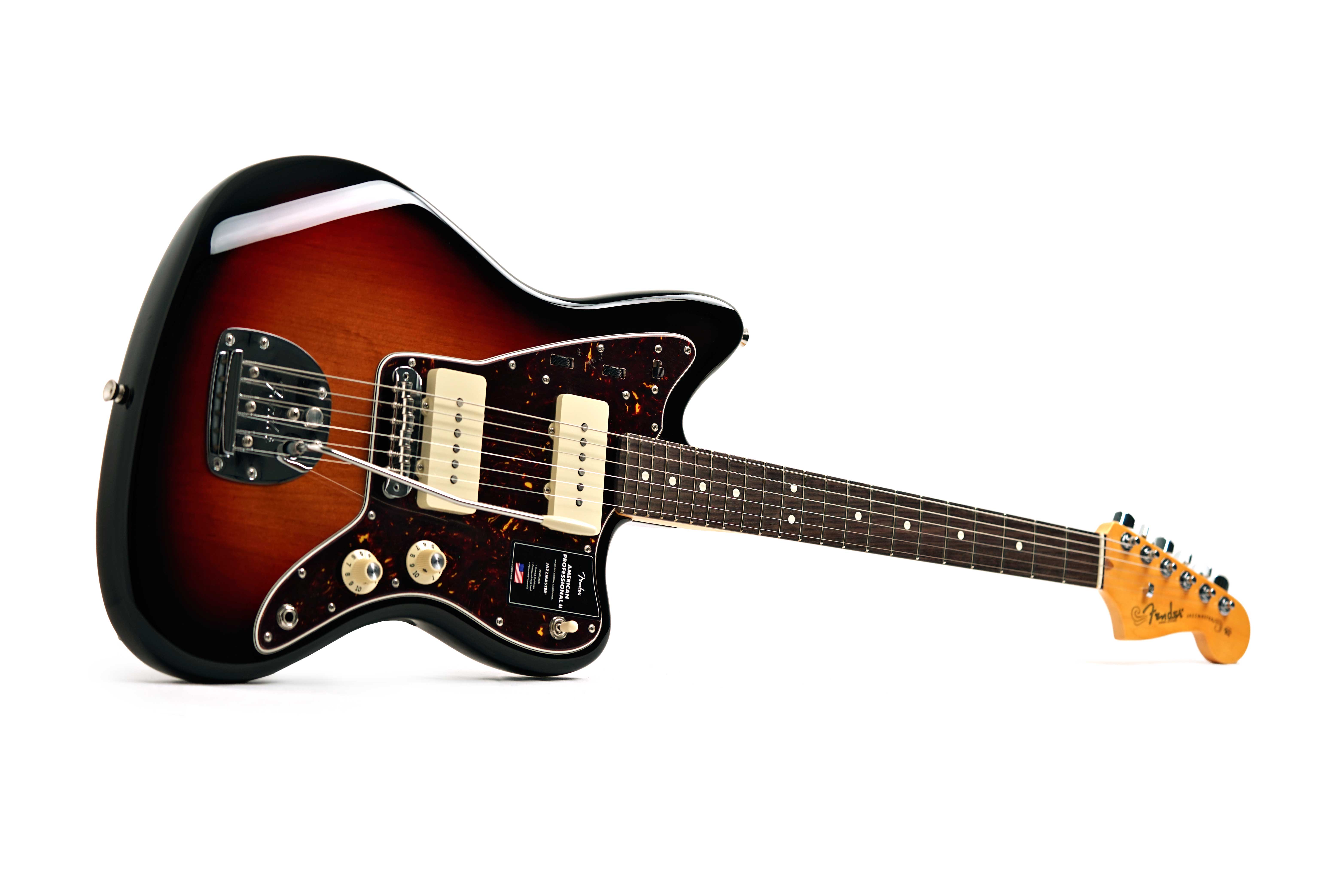Fender American Professional II Jazzmaster 3 Tone Sunburst Rosewood Fingerboard #US25091767