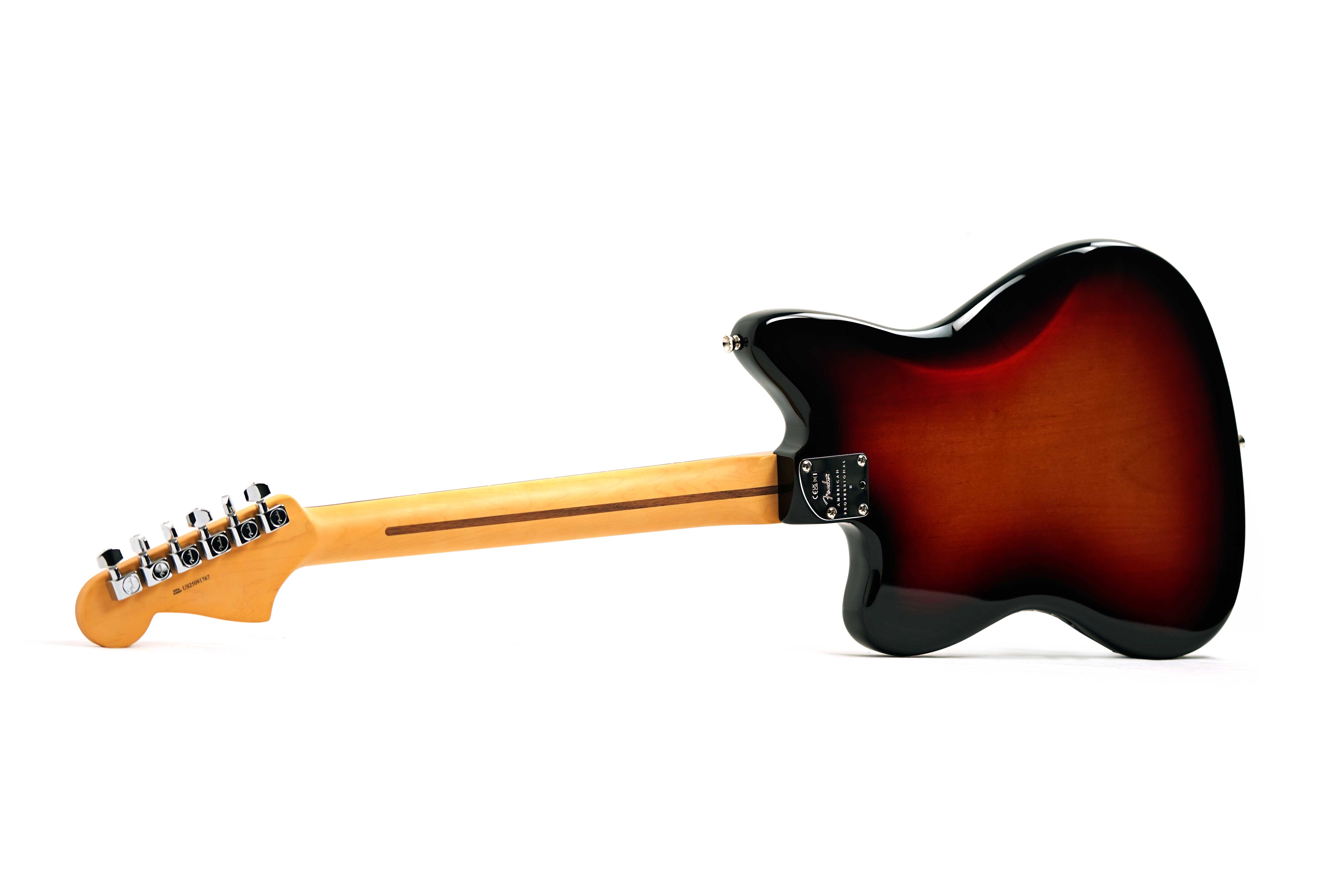 Fender American Professional II Jazzmaster 3 Tone Sunburst Rosewood Fingerboard #US25091767
