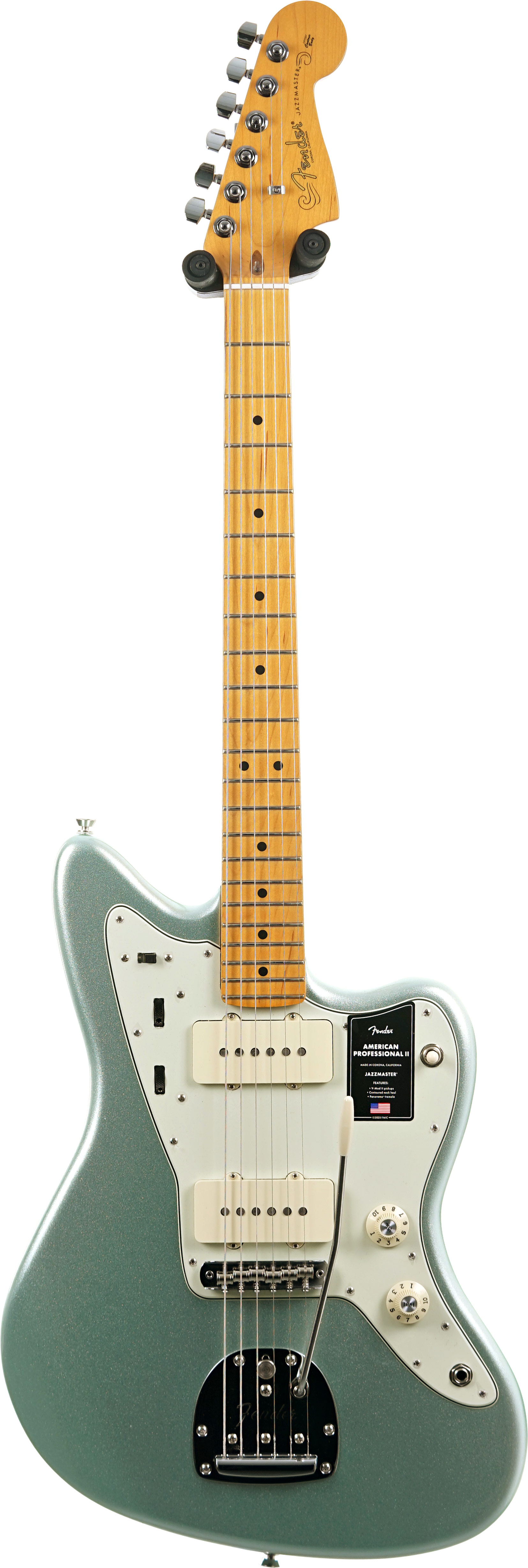 Fender American Professional II Jazzmaster Mystic Surf Green Maple Fingerboard #US25085833