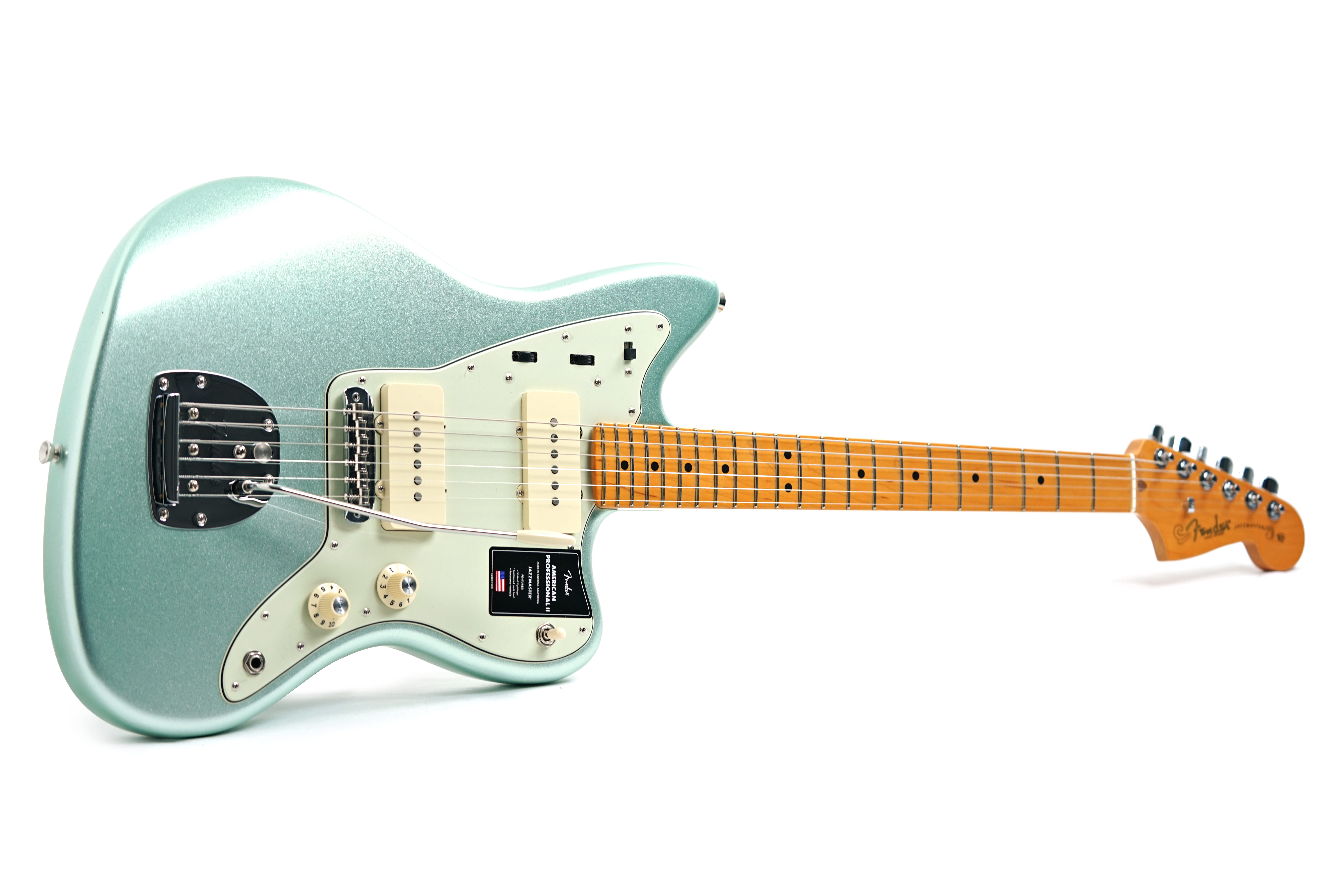 Fender American Professional II Jazzmaster Mystic Surf Green Maple Fingerboard #US25085833