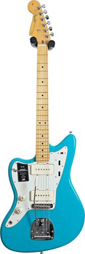 Fender American Professional II Jazzmaster Miami Blue Maple Fingerboard Left Handed (Ex-Demo) #US22174044