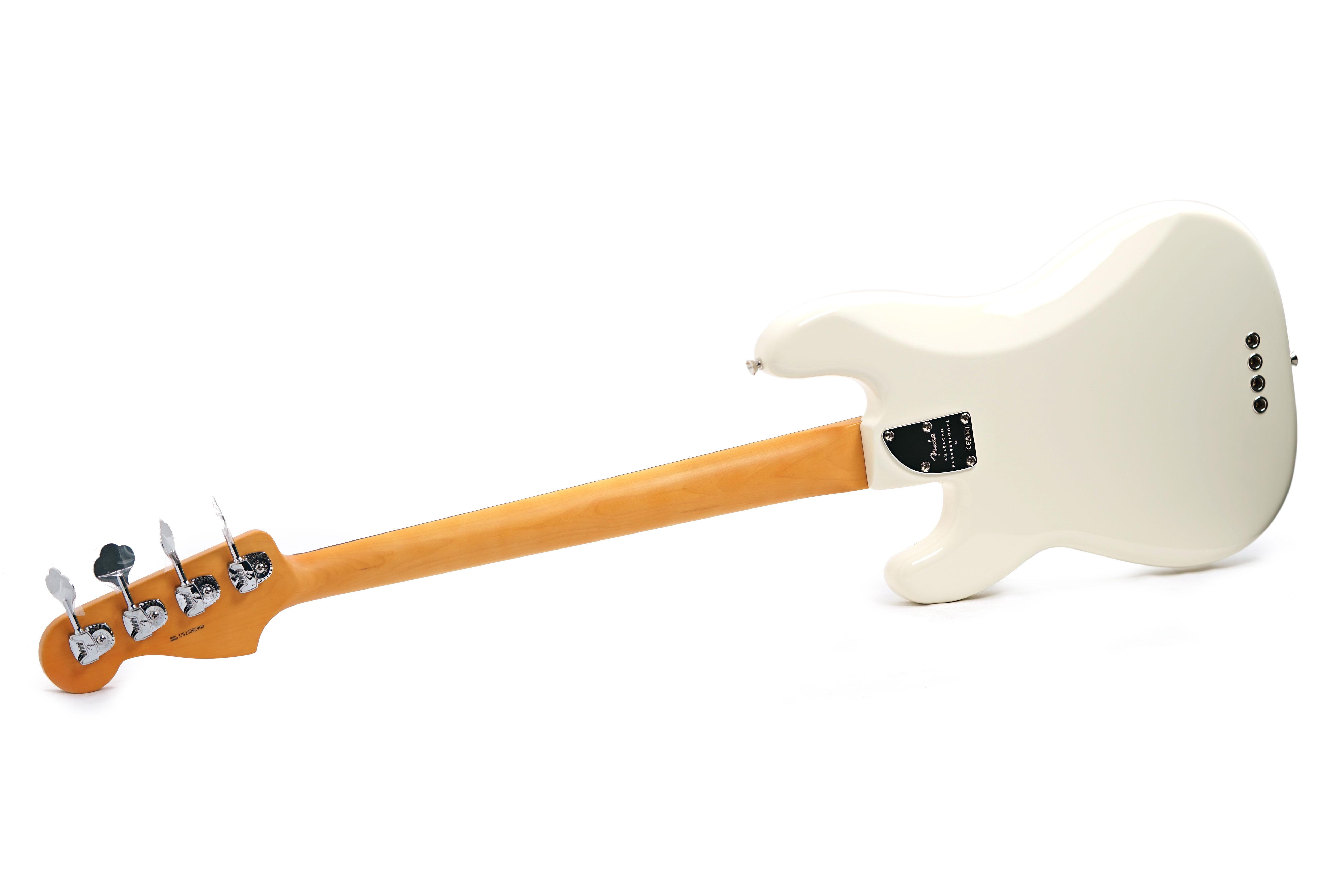 Fender American Professional II Precision Bass Olympic White Rosewood Fingerboard #US25092960