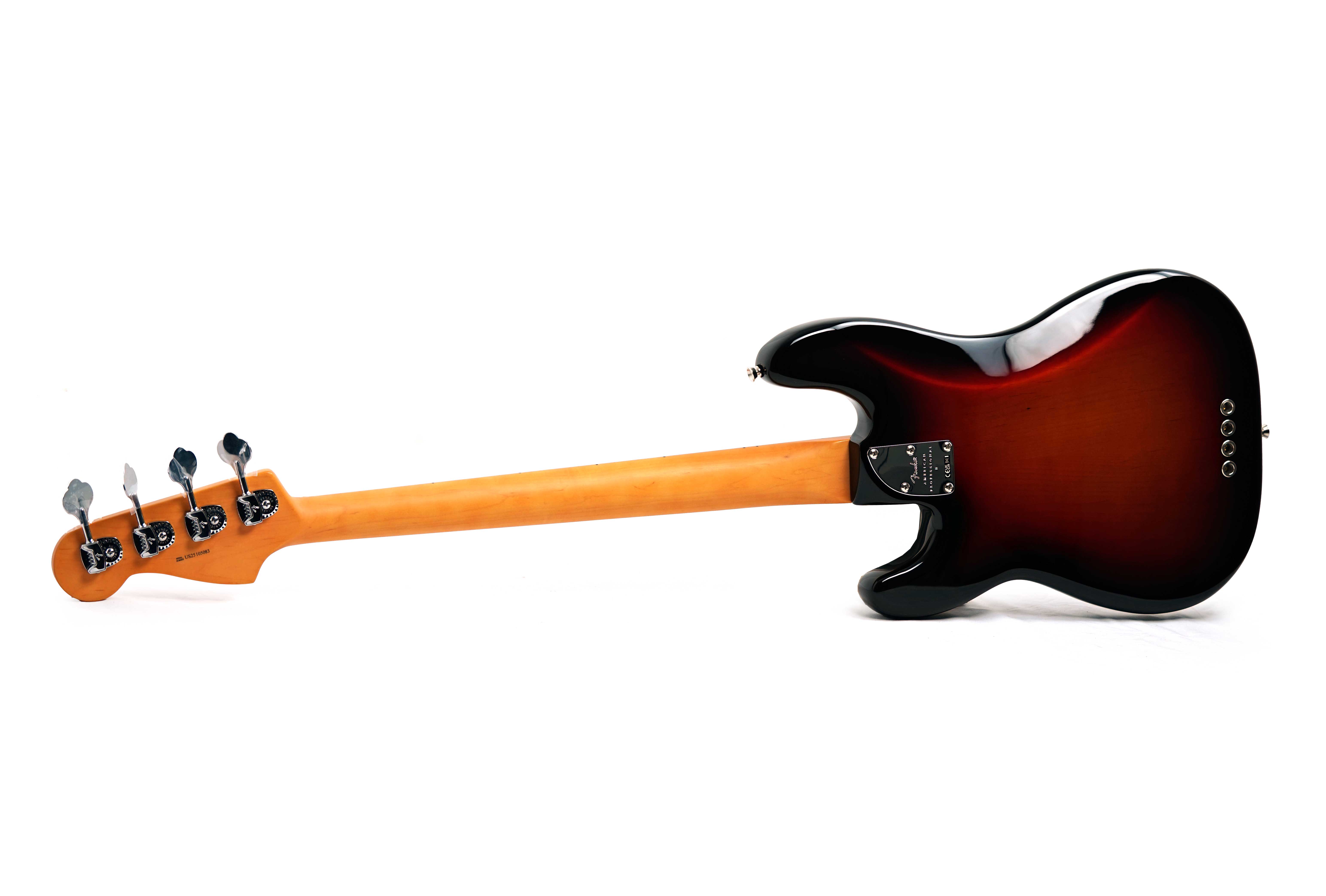 Fender American Professional II Precision Bass 3 Tone Sunburst Maple Fingerboard #US25105083