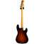 Fender American Professional II Precision Bass 3 Tone Sunburst Rosewood Fingerboard Left Handed Back View