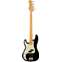 Fender American Professional II Precision Bass Black Maple Fingerboard Left Handed Front View