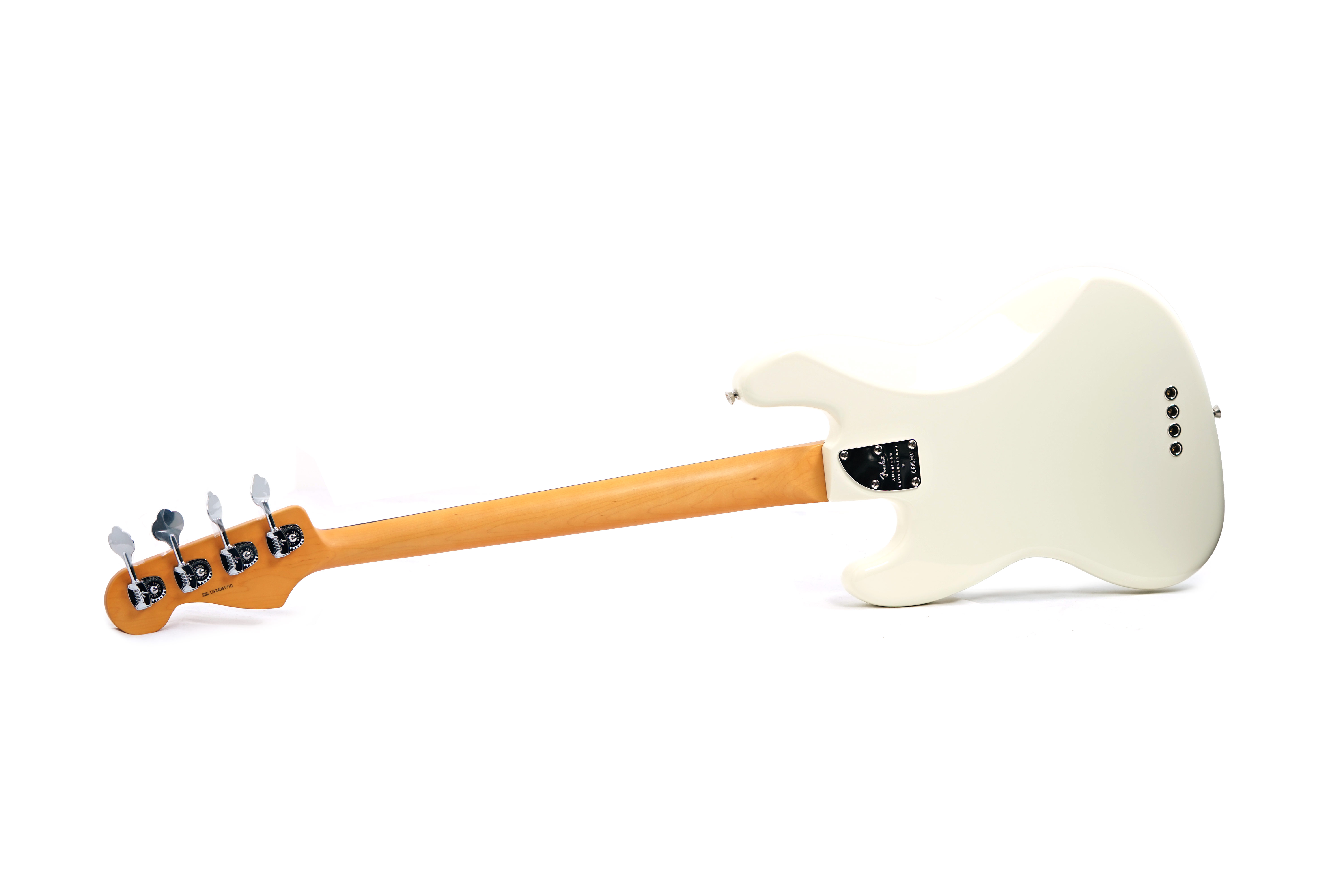Fender American Professional II Jazz Bass Olympic White Rosewood Fingerboard #US24051710