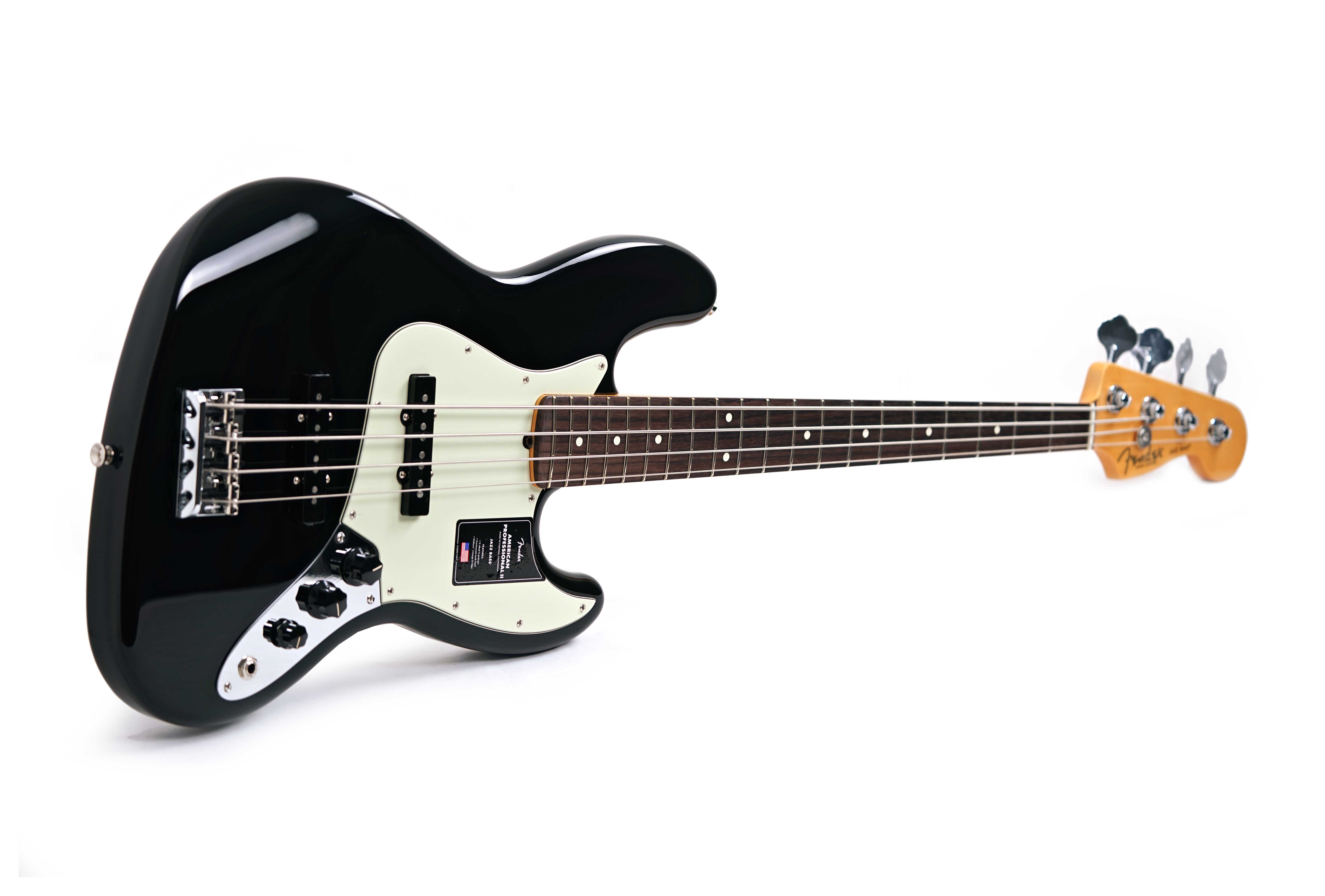 Fender American Professional II Jazz Bass Black Rosewood Fingerboard #US25048940
