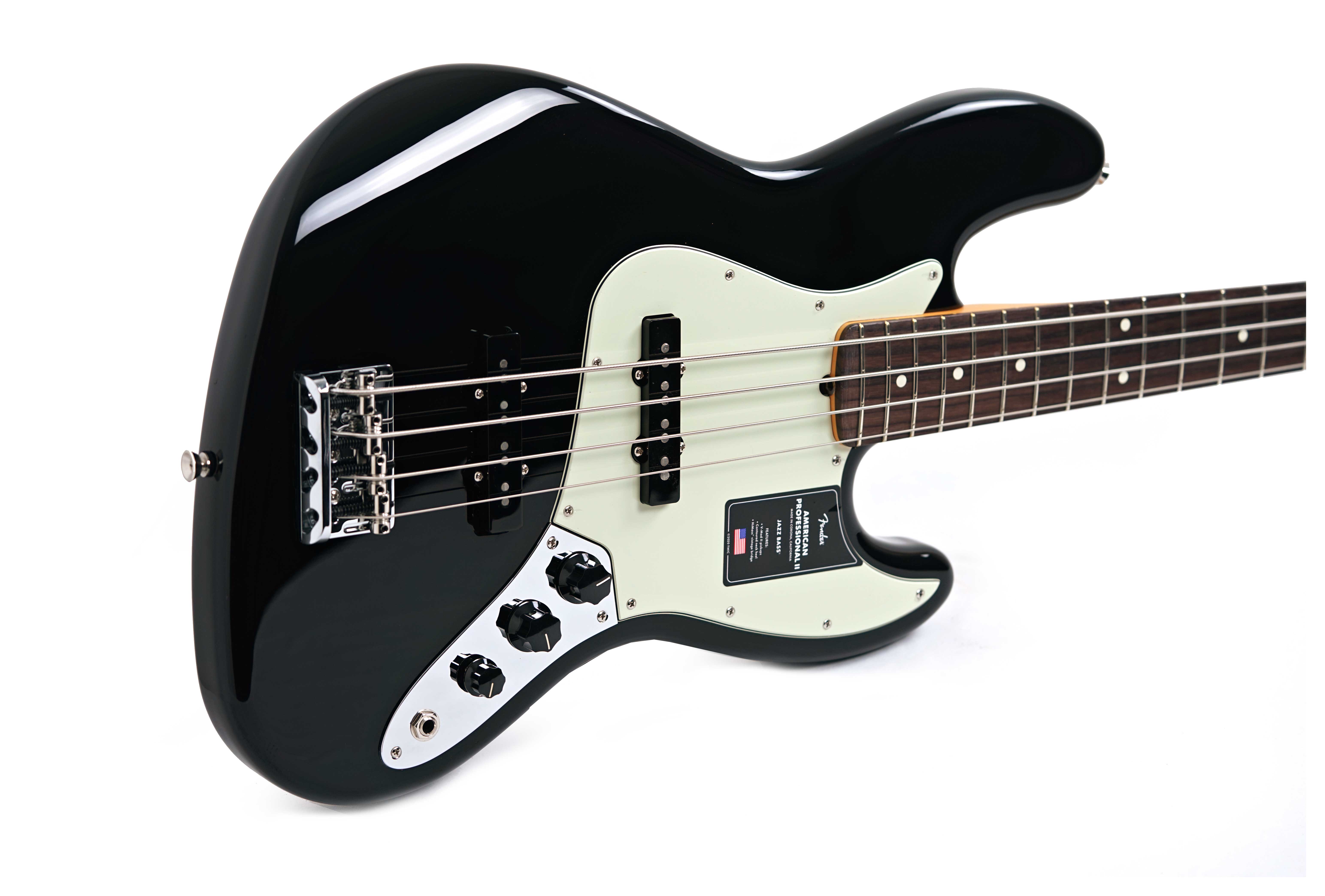 Fender American Professional II Jazz Bass Black Rosewood Fingerboard #US25048940