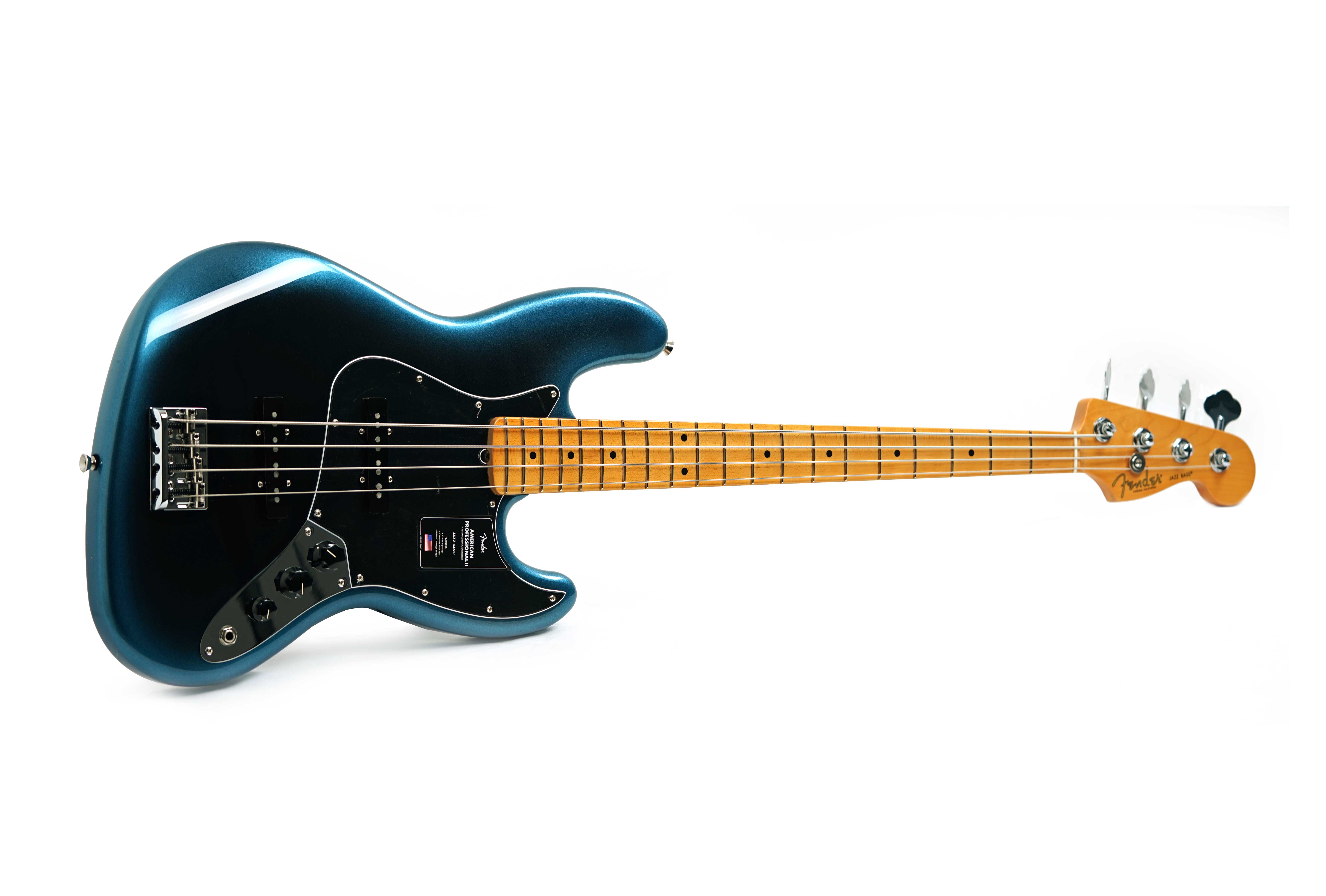 Fender American Professional II Jazz Bass Dark Night Maple Fingerboard #US25038318