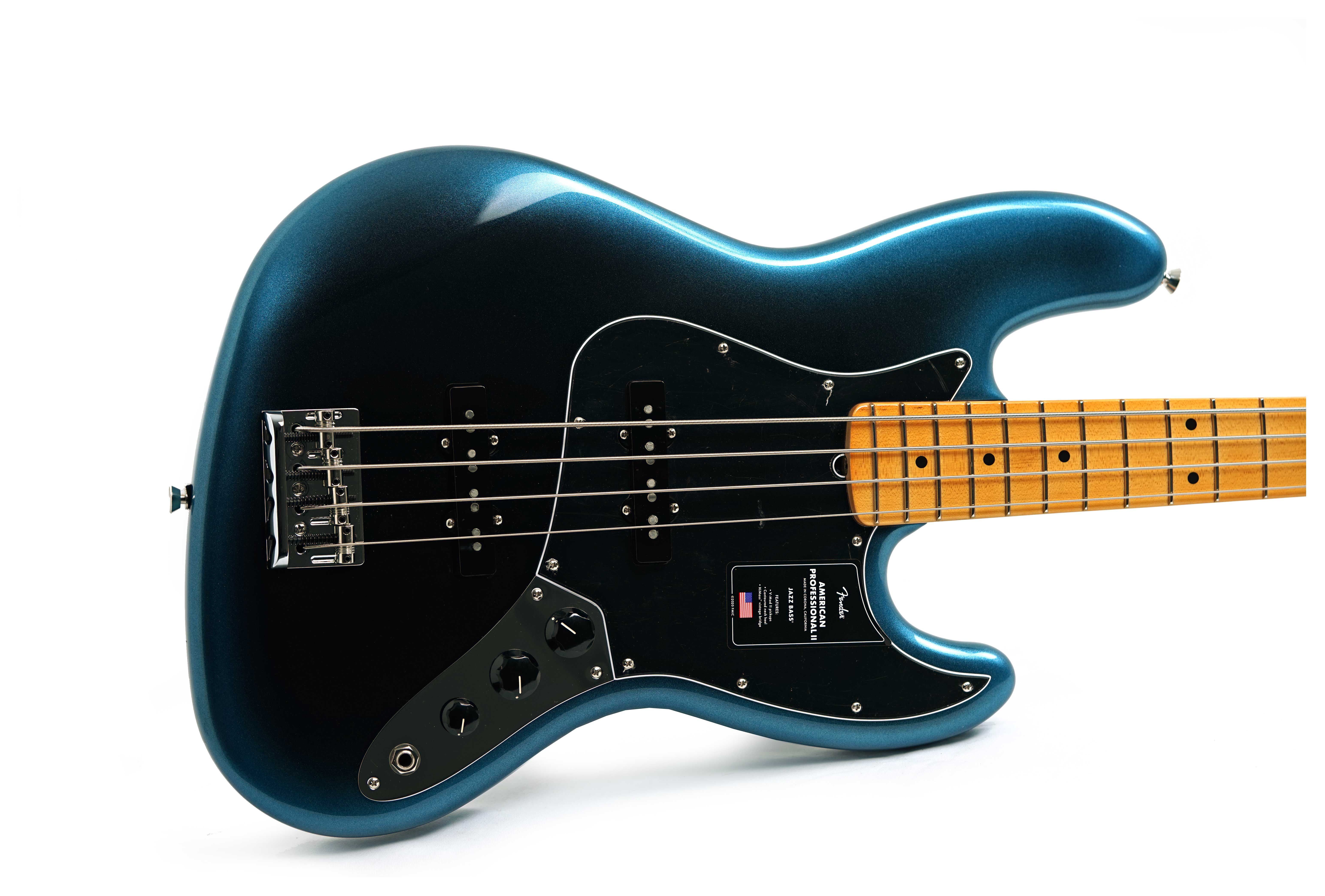 Fender American Professional II Jazz Bass Dark Night Maple Fingerboard #US25038318