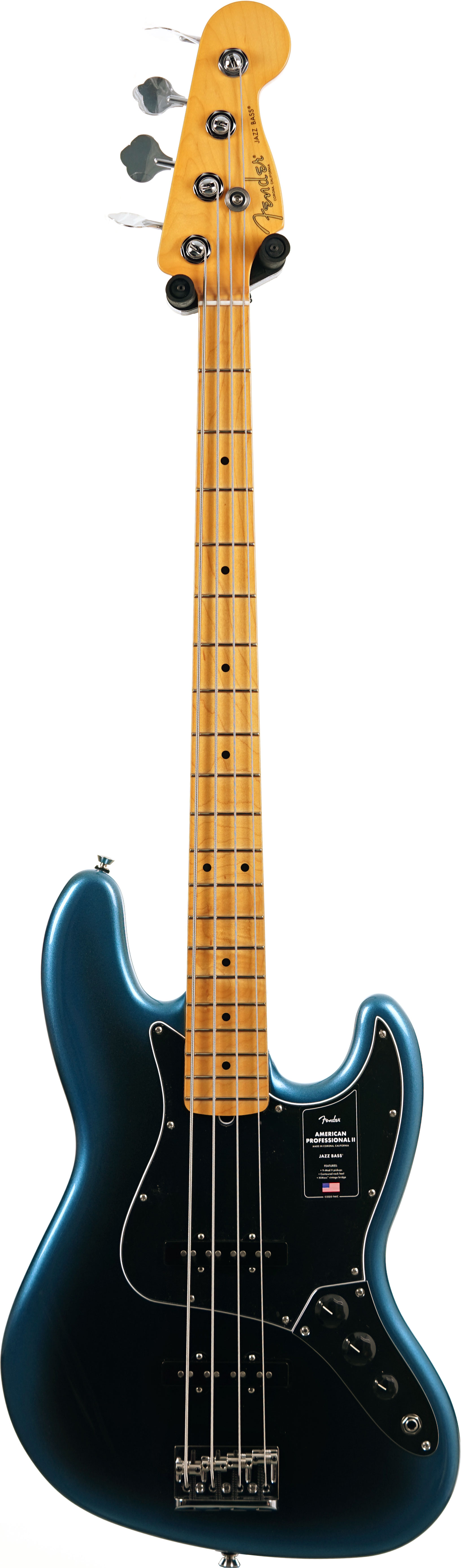 Fender American Professional II Jazz Bass Dark Night Maple Fingerboard #US25105279