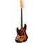 Fender American Professional II Jazz Bass 3 Tone Sunburst Rosewood Fingerboard Left Handed Front View