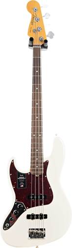 Fender American Professional II Jazz Bass Olympic White Rosewood Fingerboard Left Handed (Ex-Demo) #us210012931