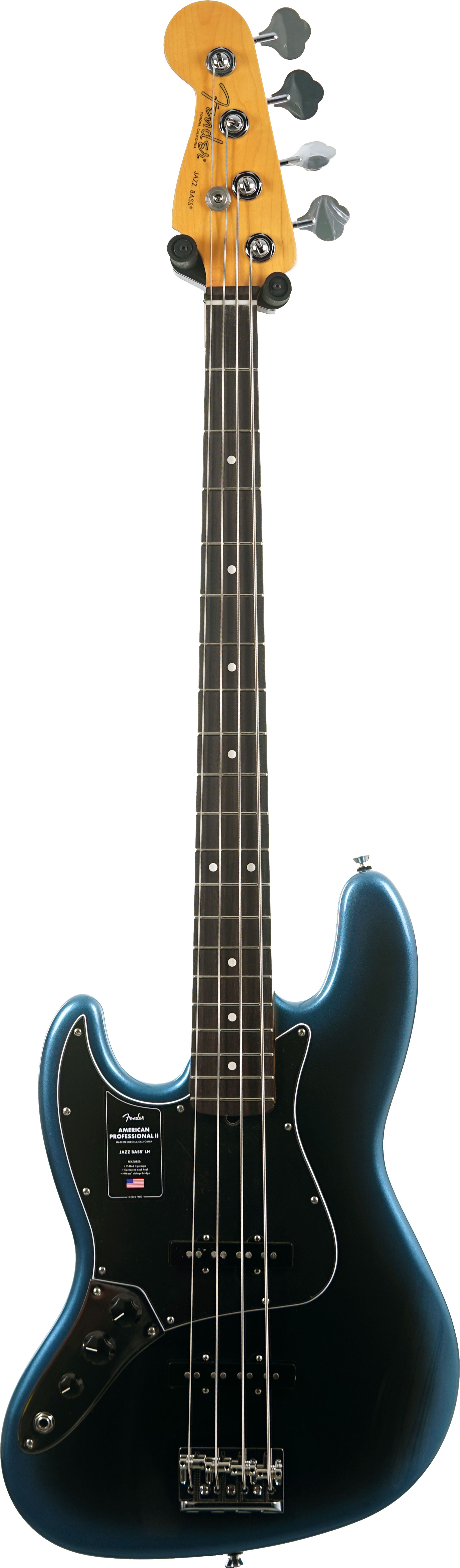 Fender American Professional II Jazz Bass Dark Night Rosewood Fingerboard Left Handed #US25101059