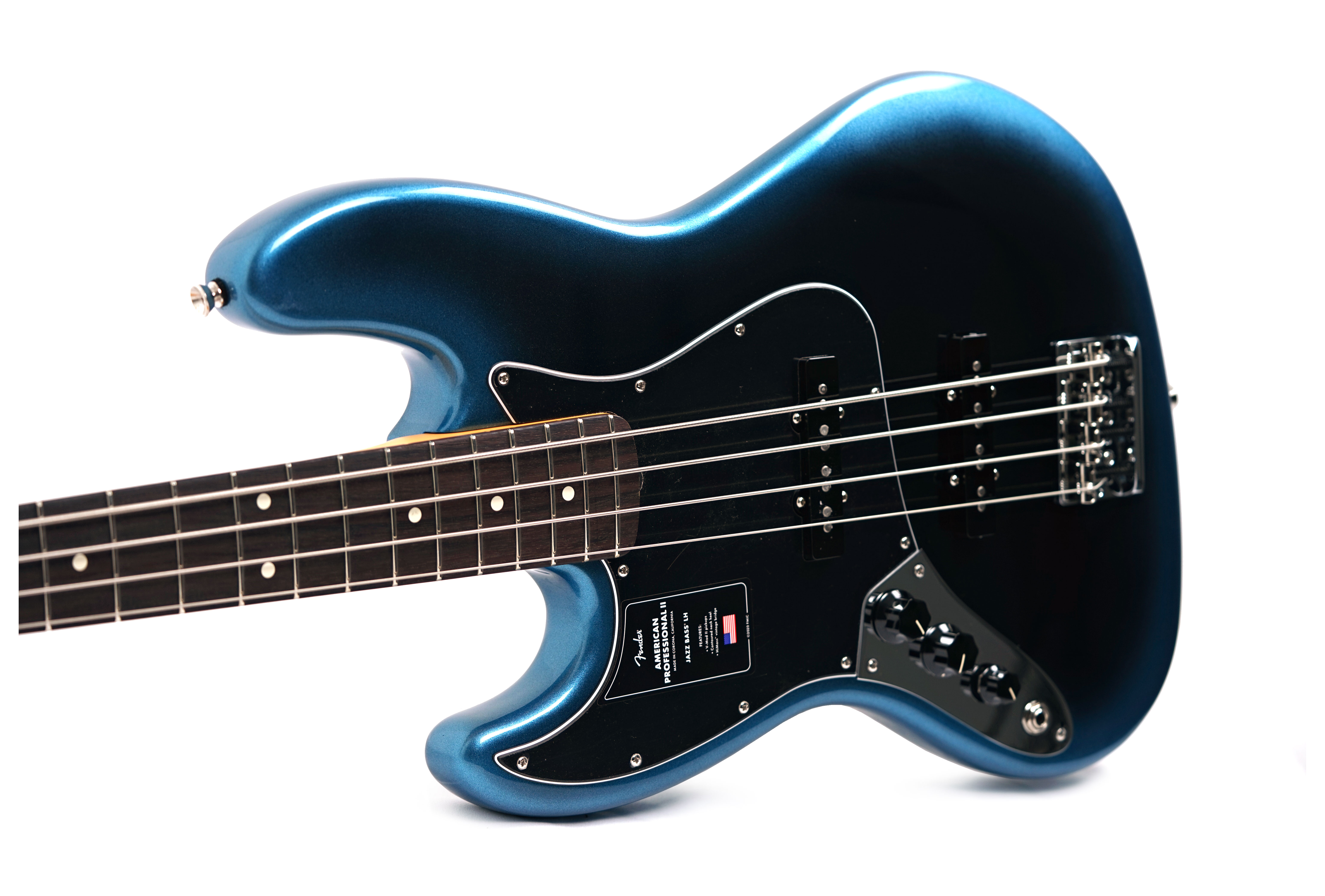 Fender American Professional II Jazz Bass Dark Night Rosewood Fingerboard Left Handed #US25101059