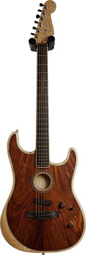 Fender Acoustasonic Stratocaster Exotic Cocobolo #US20423A