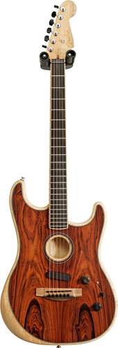 Fender Acoustasonic Strat Exotic Cocobolo (Ex-Demo) #US204912A