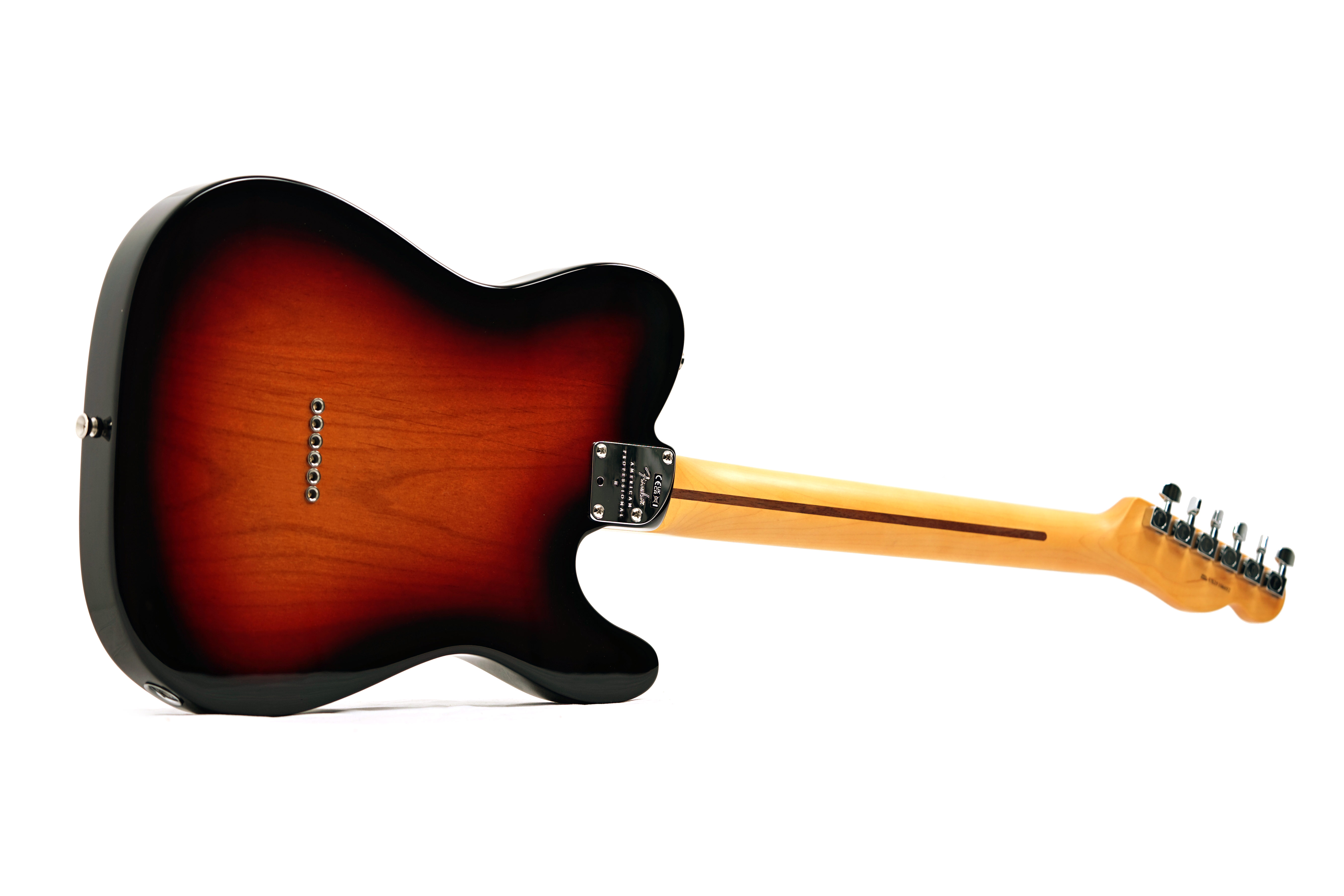 Fender American Professional II Telecaster 3 Tone Sunburst Rosewood Fingerboard Left Handed #US25106052