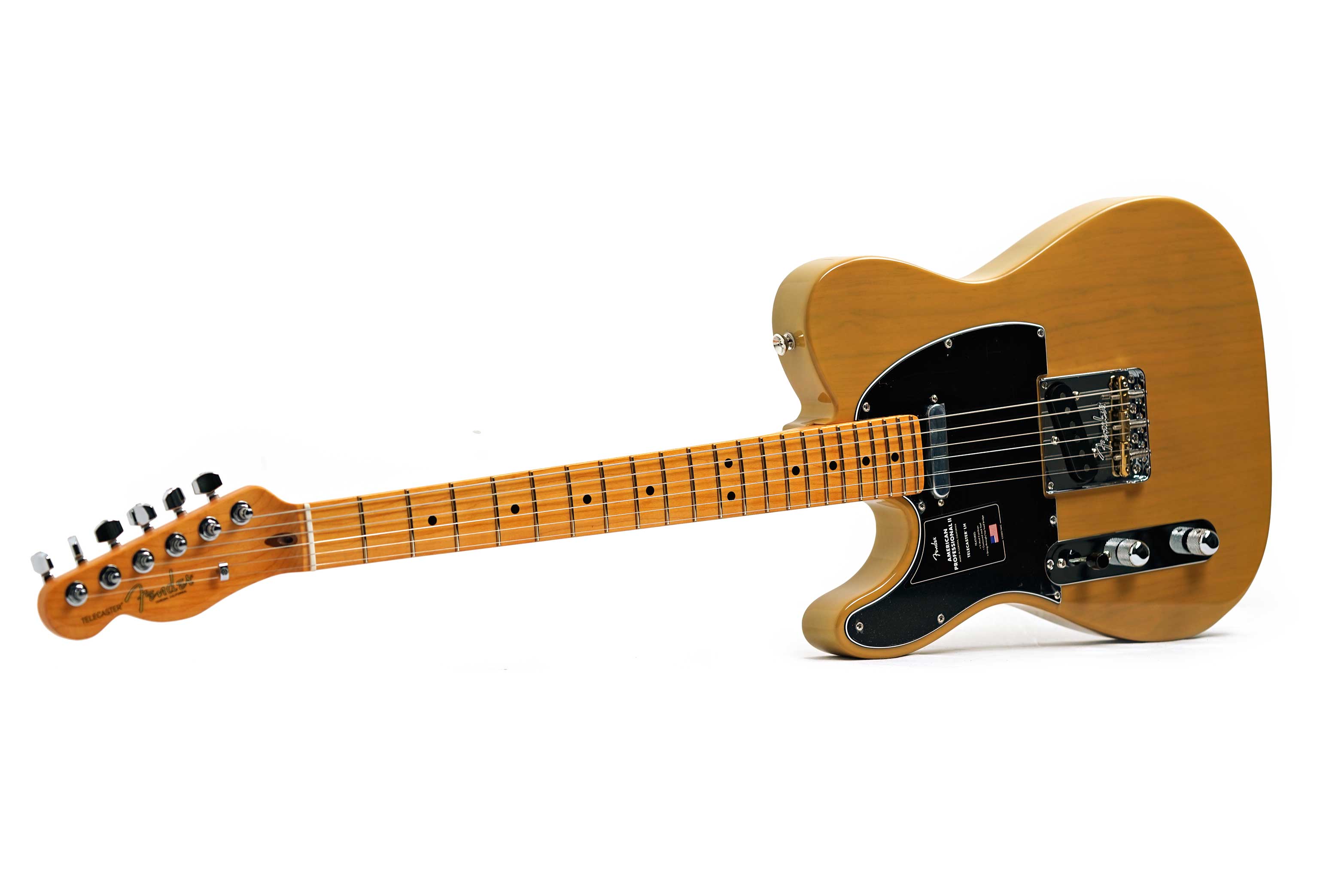 Fender American Professional II Telecaster Butterscotch Blonde Maple Fingerboard Left Handed #US25082625