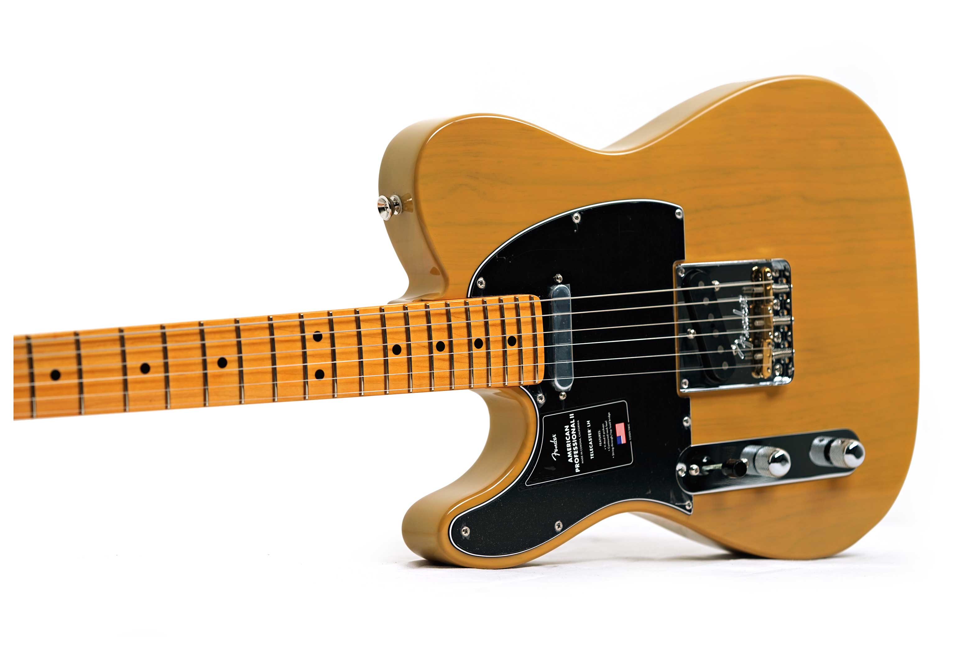 Fender American Professional II Telecaster Butterscotch Blonde Maple Fingerboard Left Handed #US25082625